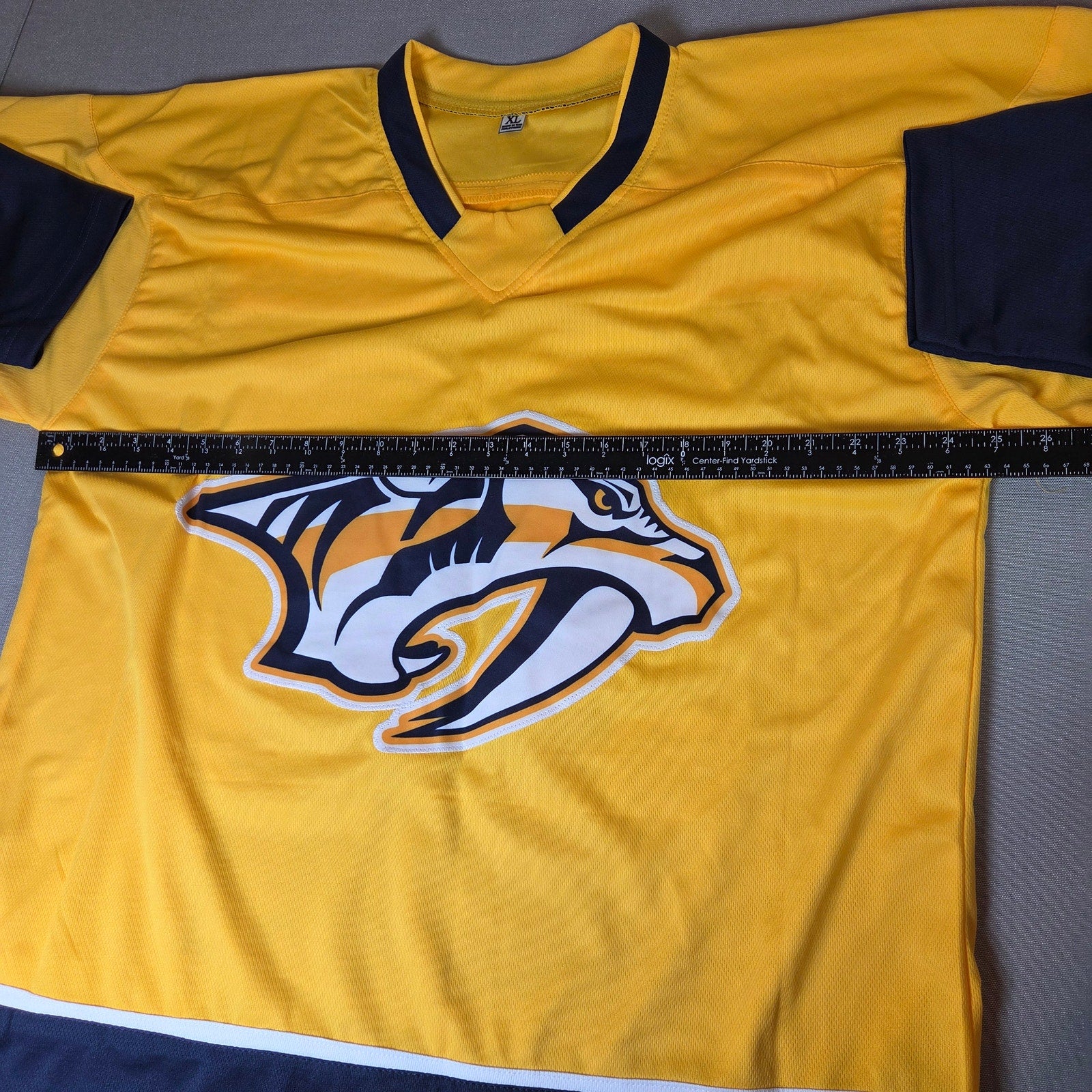 Viktor Arvidsson Signed Nashville Predators Custom Jersey JSA Witness COA XL