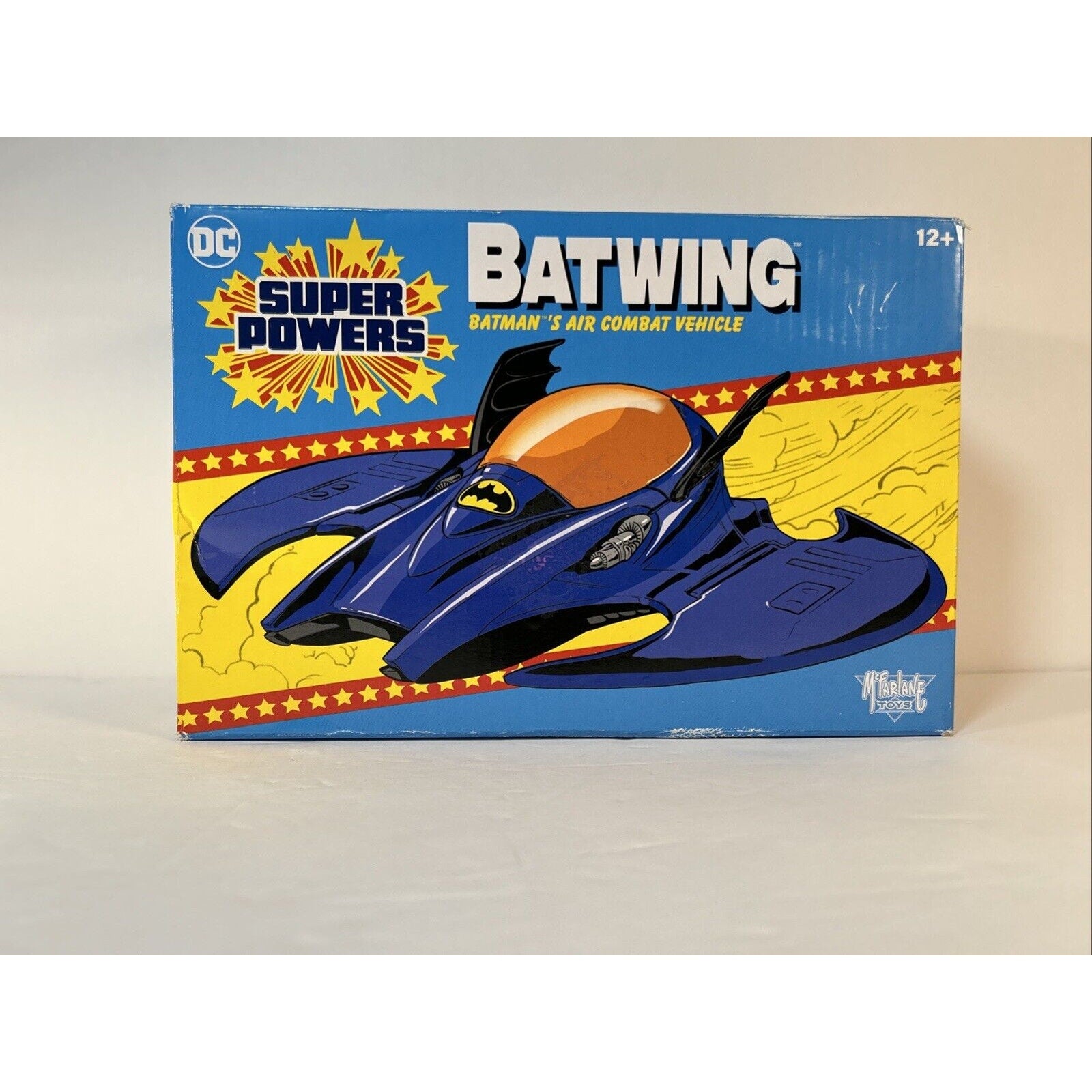 New DC Super Powers Batwing Batman's Air Combat Vehicle McFarlane