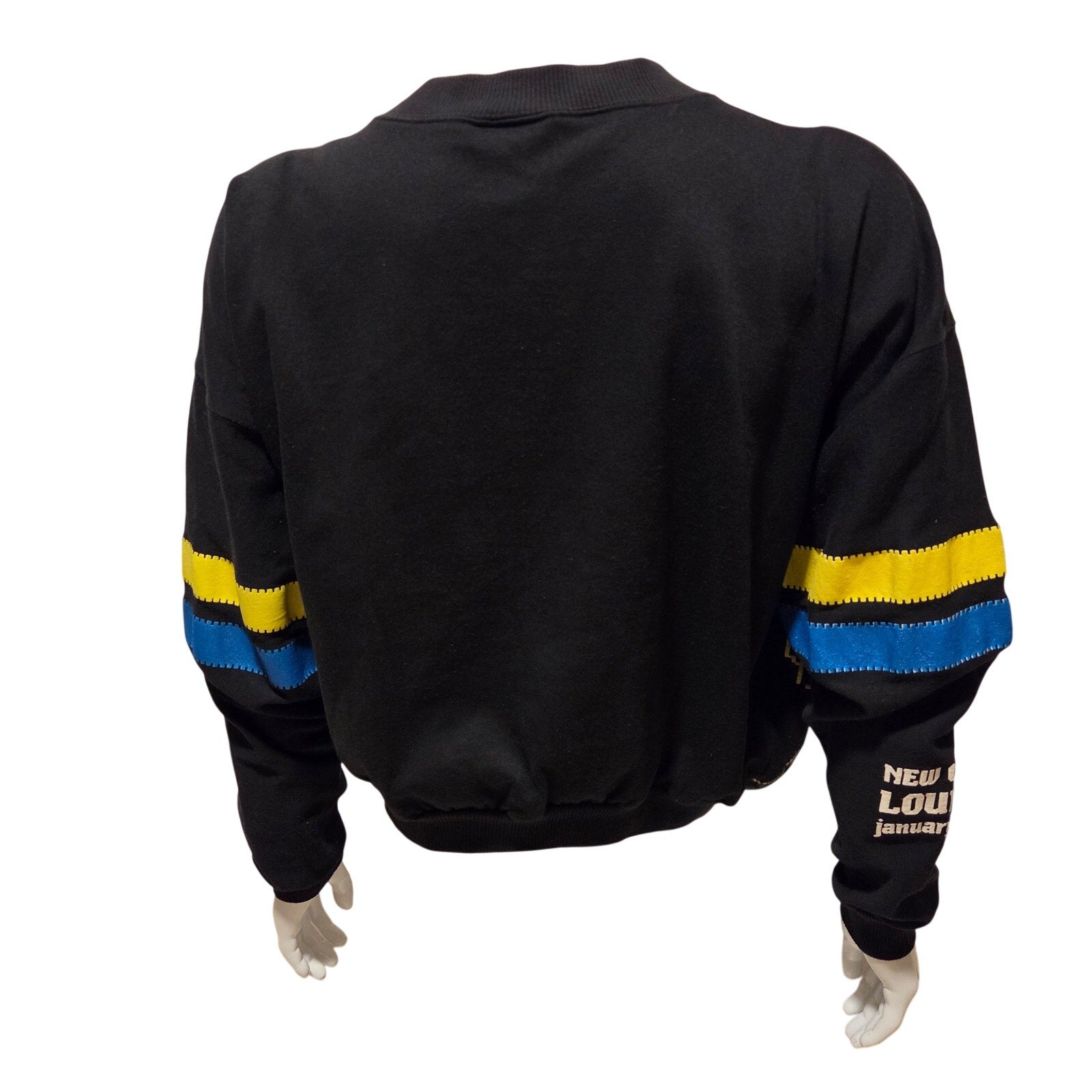 Caribe Sportswear Super Bowl XXIV 1990 NFL Vintage Crewneck Sweatshirt