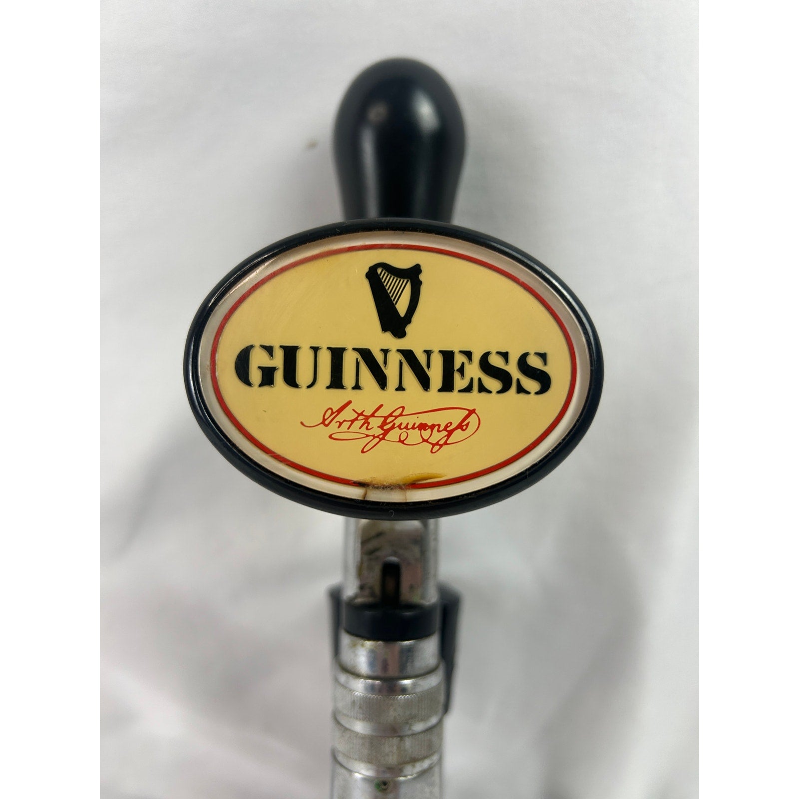 Vintage Guinness Arthur Guinness Beer Tap Handle Faucet Draft Pub Breweriana