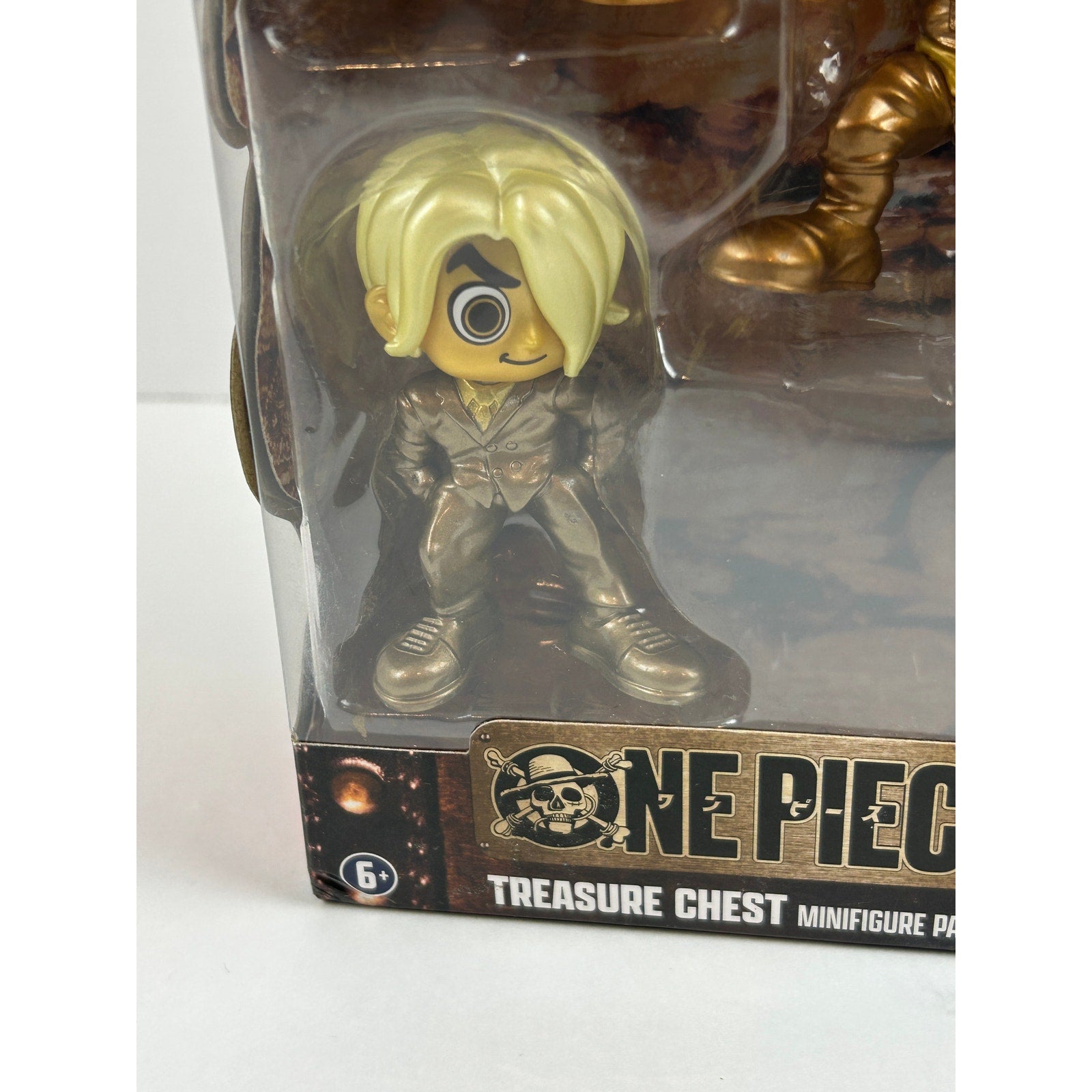 One Piece Netflix Treasure Chest 5-Pack Gold Minifigure Set New / Sealed