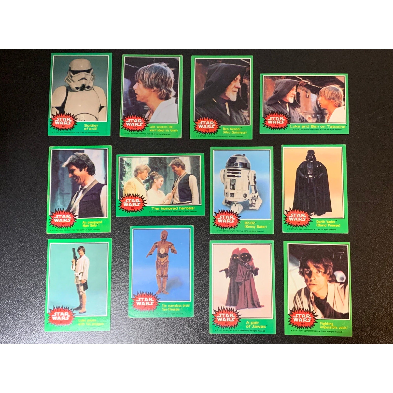 1978 Topps Star Wars Series 4 Complete Set Very Good