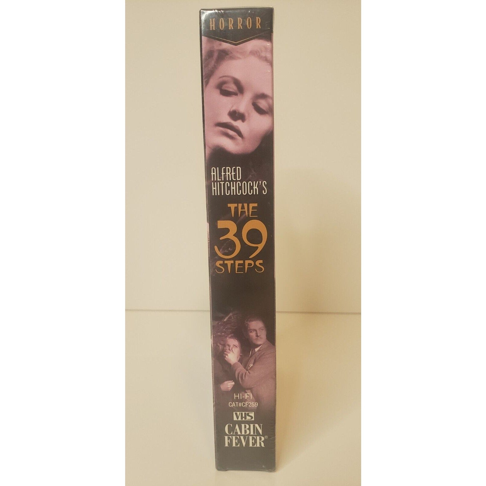 The 39 Steps VHS New Sealed 1997 Alfred Hitchcock Cabin Fever Collectors Club