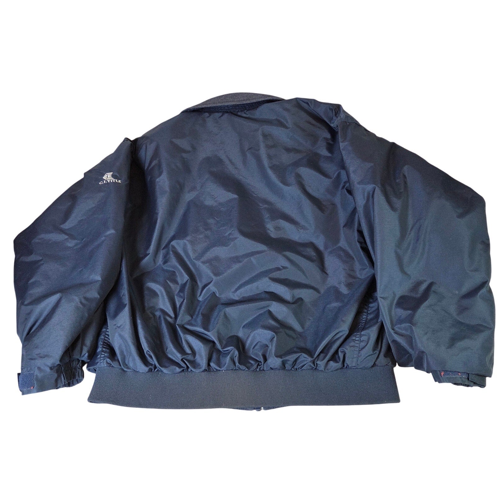 Columbia C.I. Title Bomber Jacket Mens XL Vintage 90s Made Taiwan RN69724