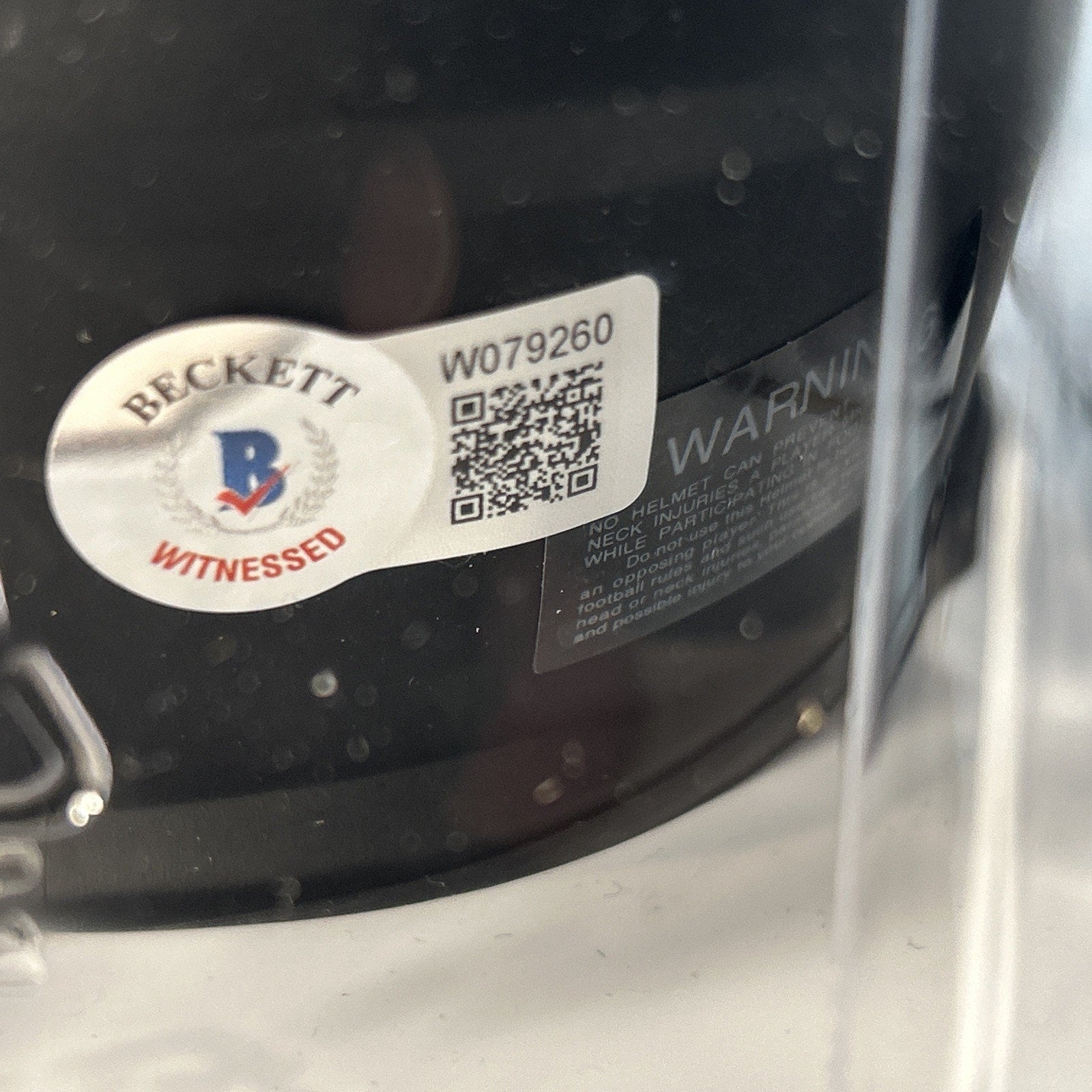 Za'Darius Smith Signed Minnesota Vikings Eclipse Mini Helmet (Authentic-Beckett)