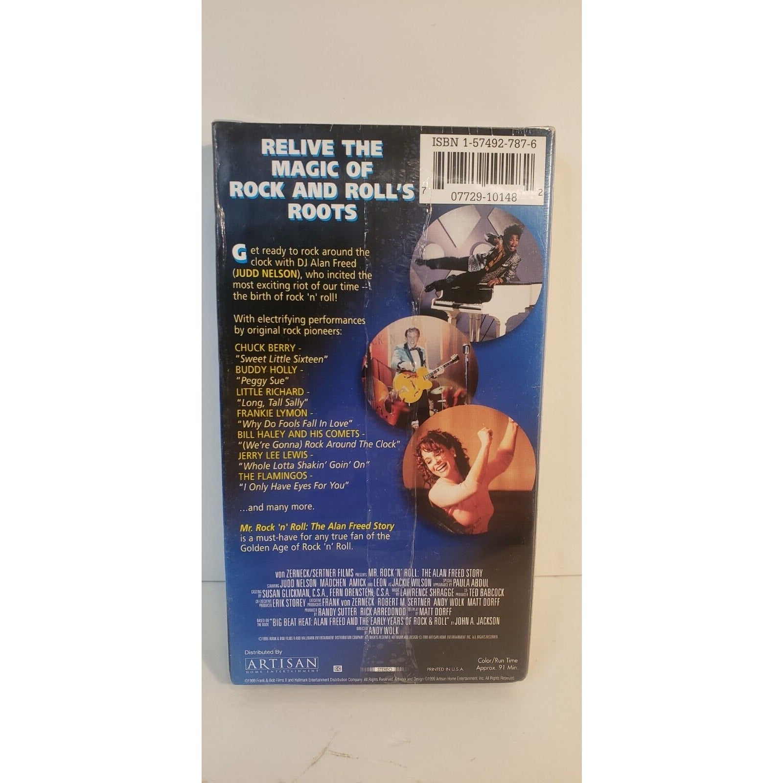 Mr. Rock 'N Roll: The Alan Freed Story 1999 VHS New Factory Sealed