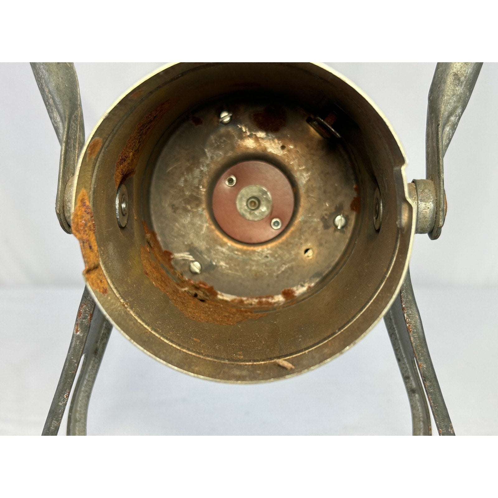 Empire Metal Ware Railroad Lantern Vintage 6V Battery Work Light