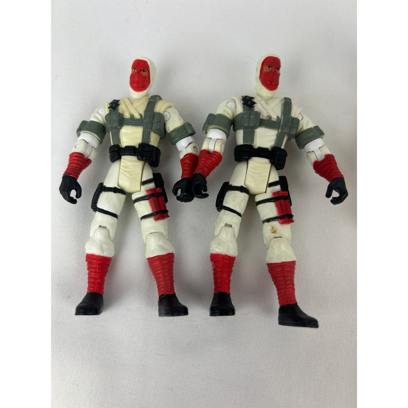 GI Joe Ninja Figure Lot Storm Shadow Cobra Slice Vintage Hasbro