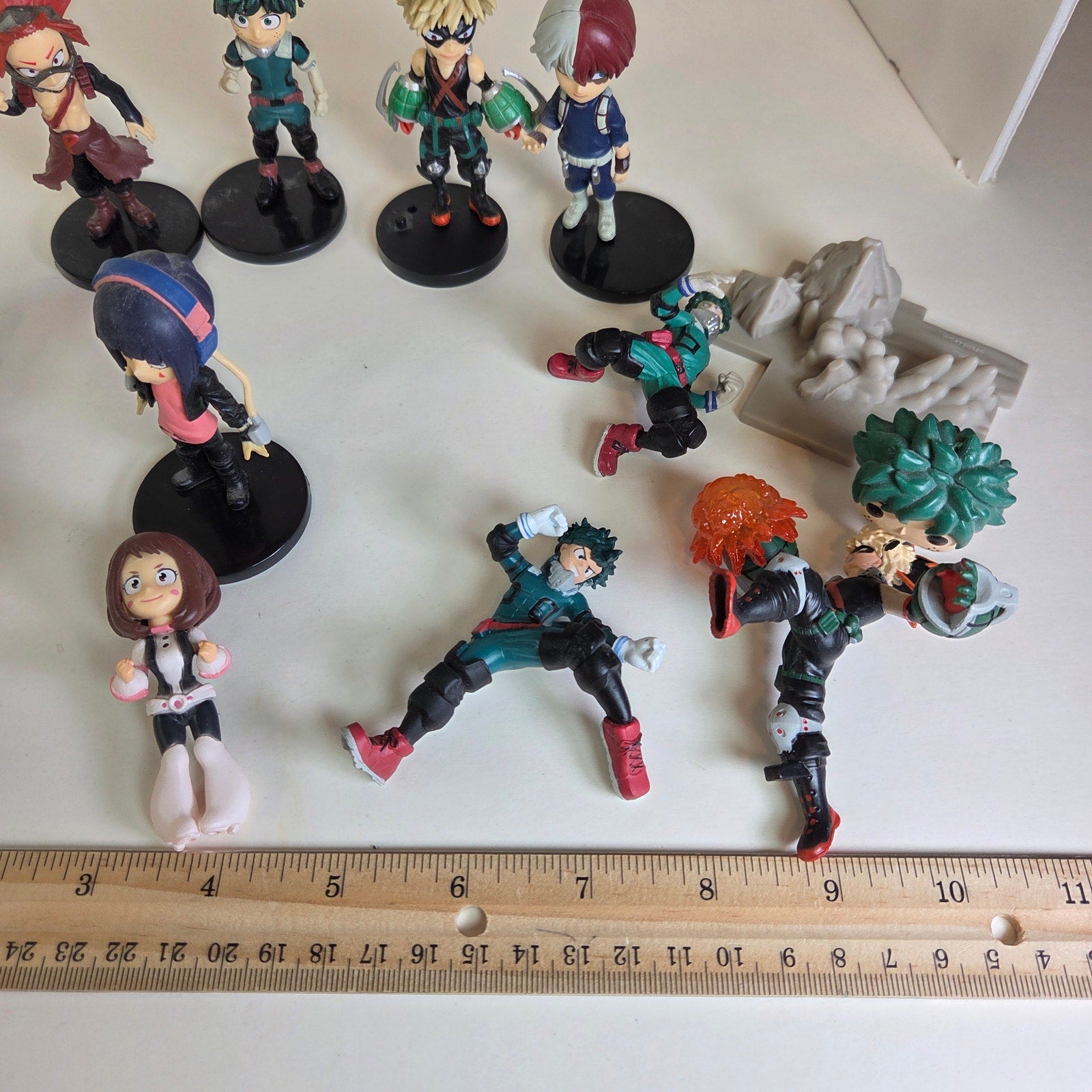 My Hero Academia Anime Figure Lot – Deku, Bakugo, Todoroki & Others