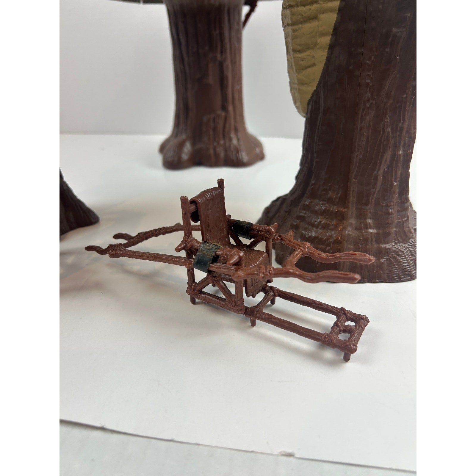 Star Wars Kenner Ewok Village Playset w/ 7 Ewok Figures & Accessories 1983