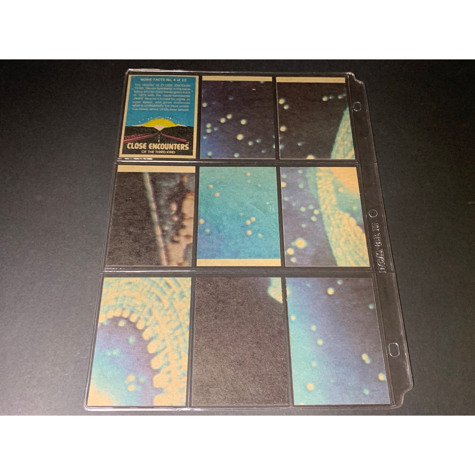 1978 Topps Close Encounters Of The Third Kind Card Set + Stickers