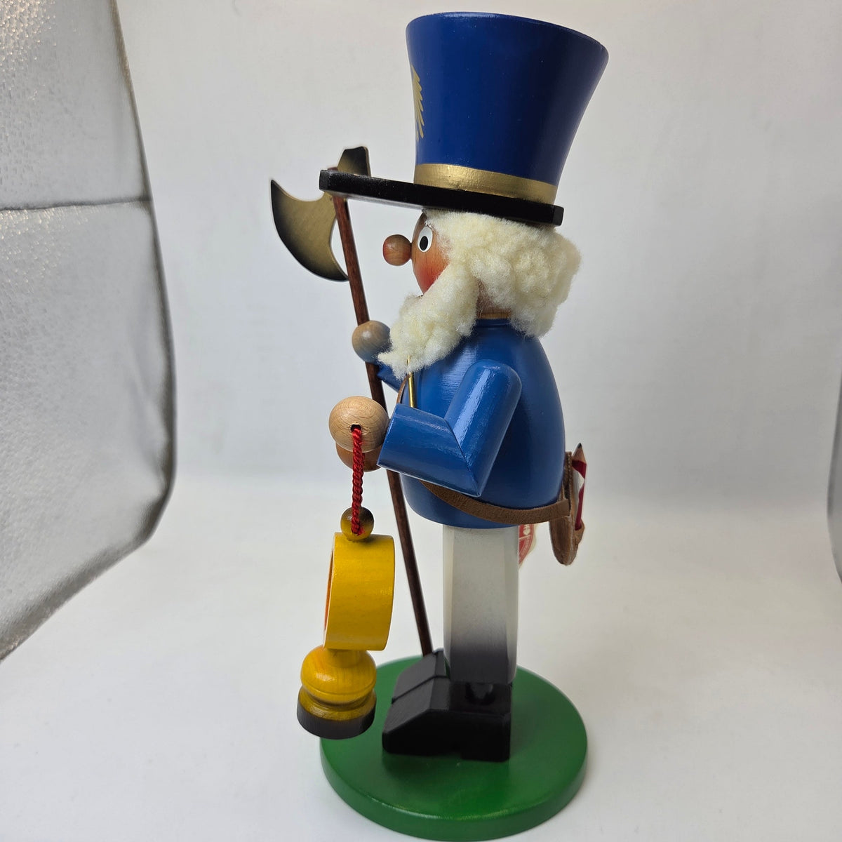 Steinbach West Germany Woodsman Smoker Nutcracker Axe Lantern Vintage