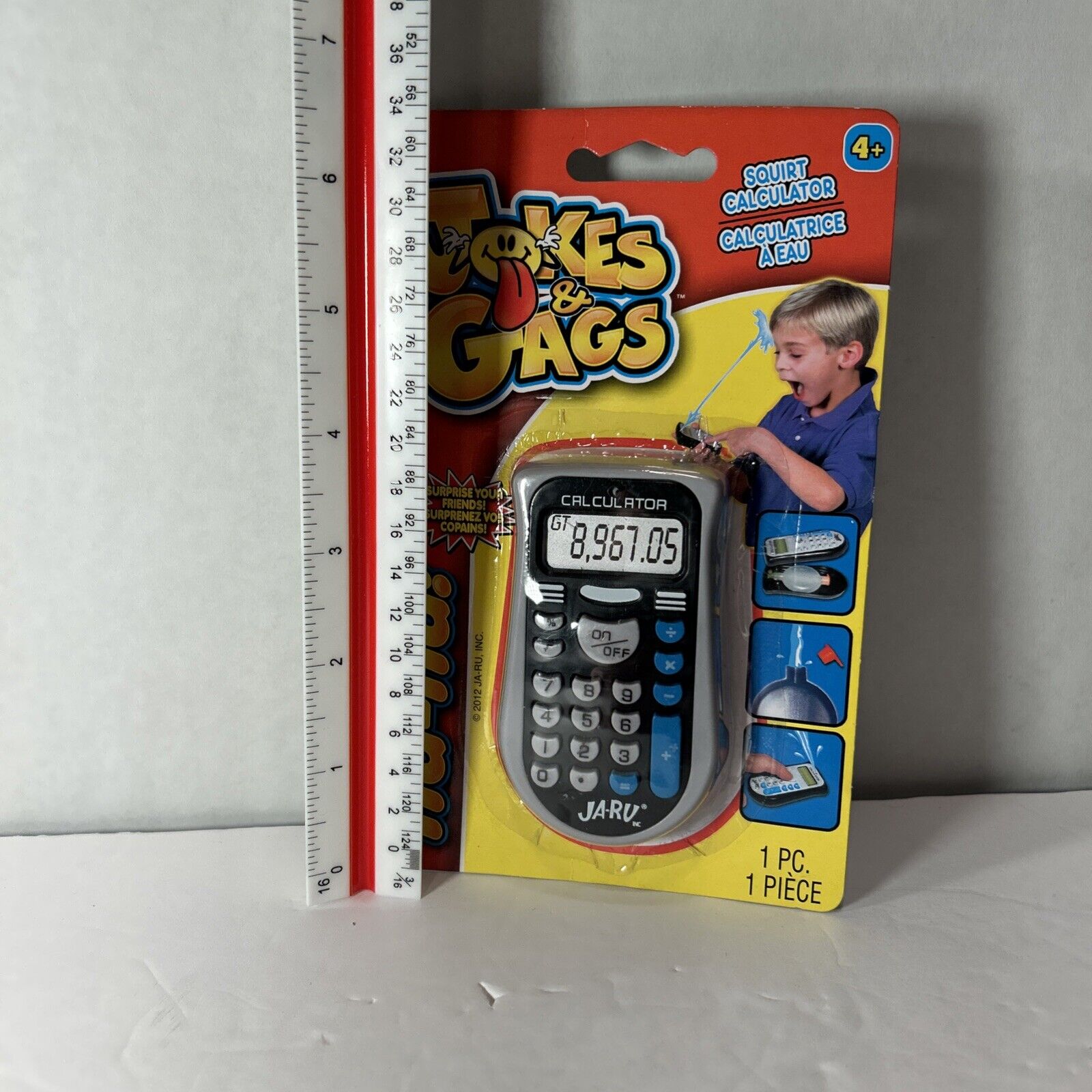 Jokes & Gags - Squirt Calculator - Black - Approx. 2" Wide x 3.5" High
