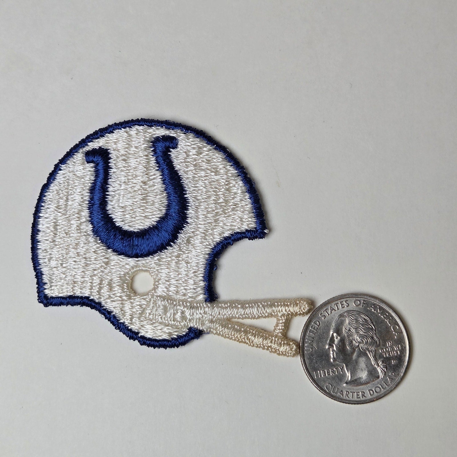 Baltimore Colts Vintage Helmet Patch Embroidered Football NFL Pre-1984