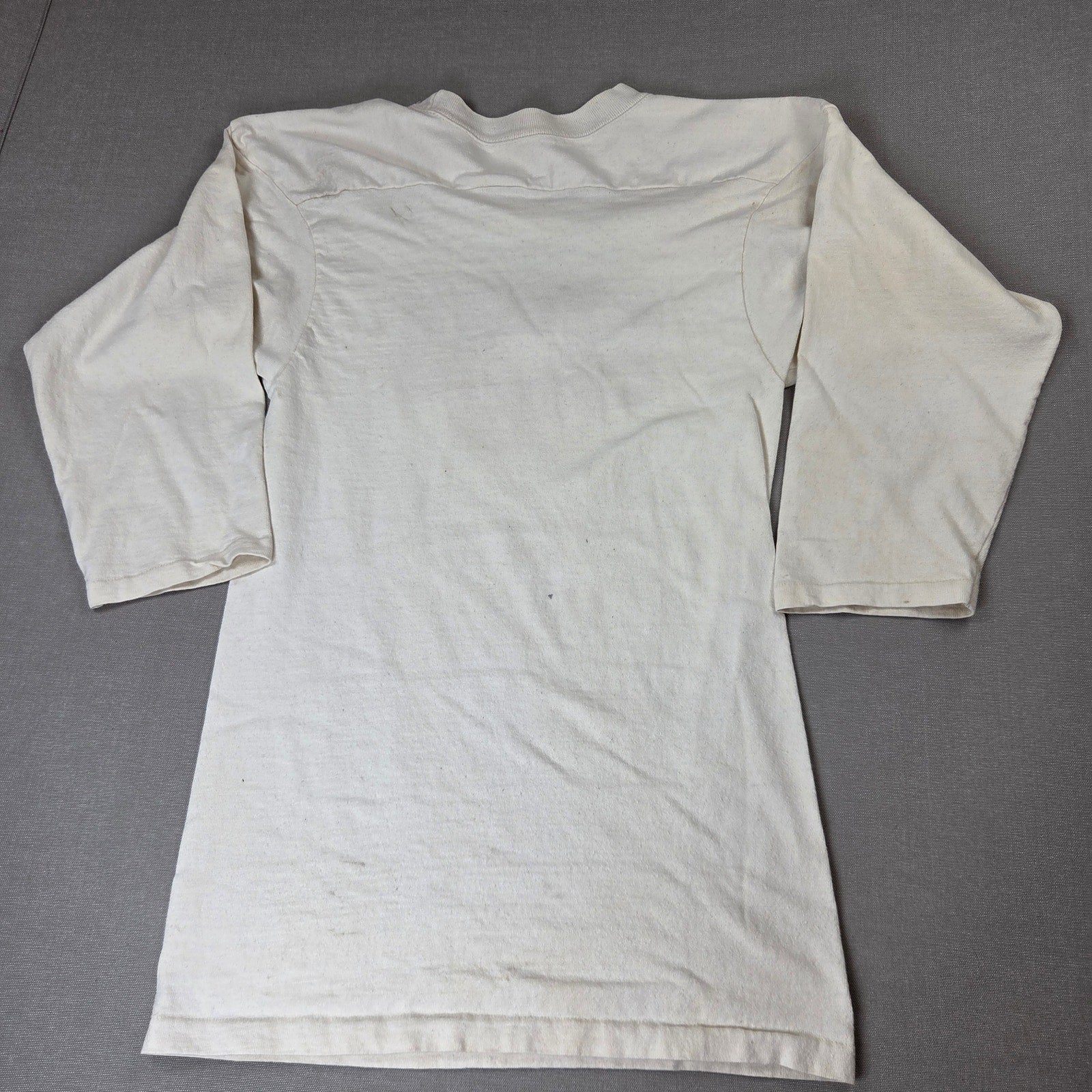 Vintage 1980s Schmidt Beer NI USA 3/4 Sleeve Promo T Shirt Mens Medium M