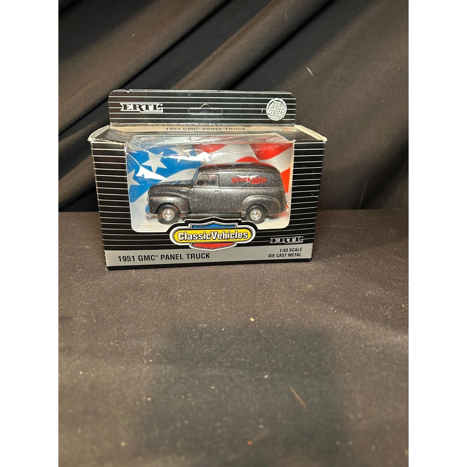 1951 Chevy Dicast Panel Truck - Silver Bird