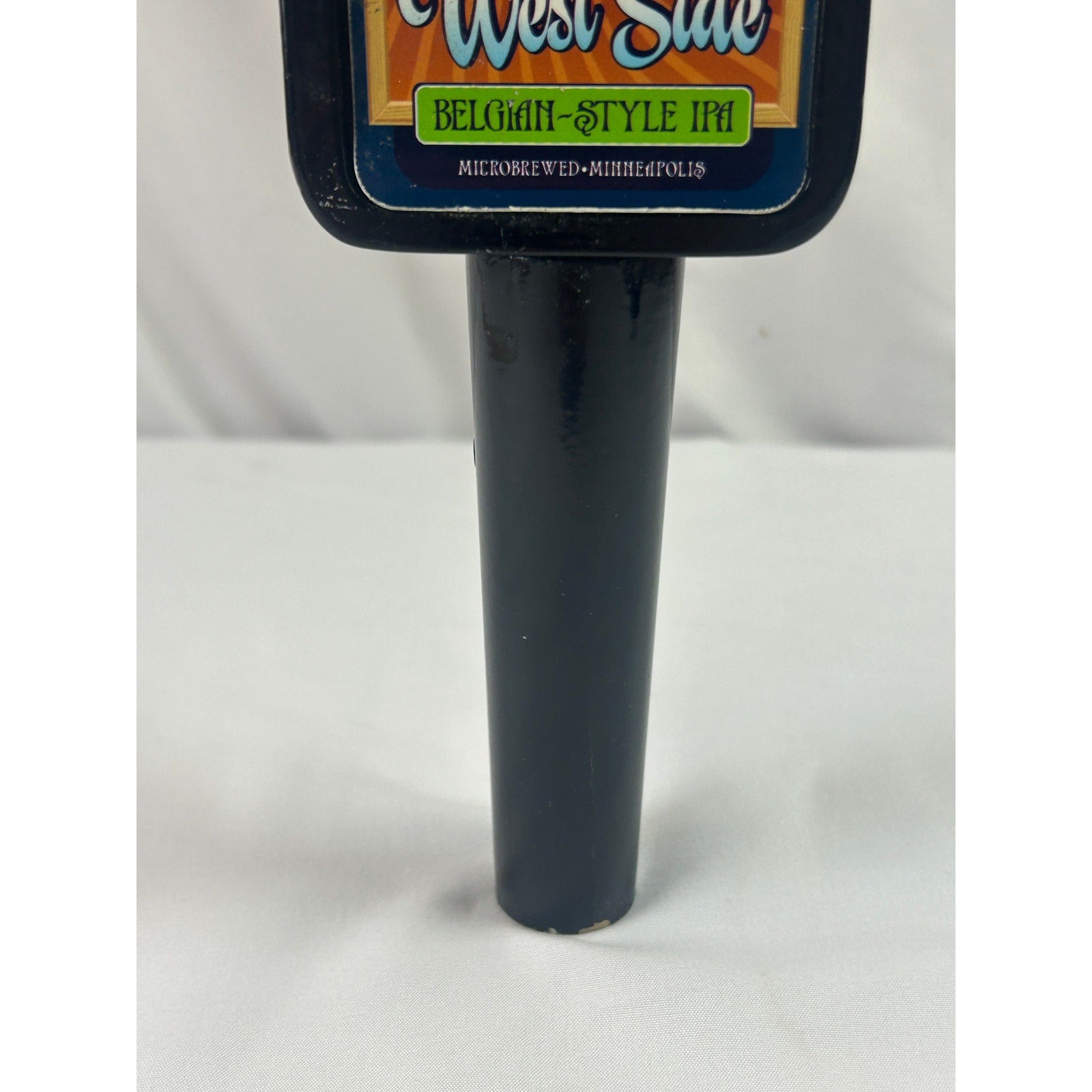 Harriet Brewing West Side Belgian IPA Beer Tap Handle Minneapolis Minnesota