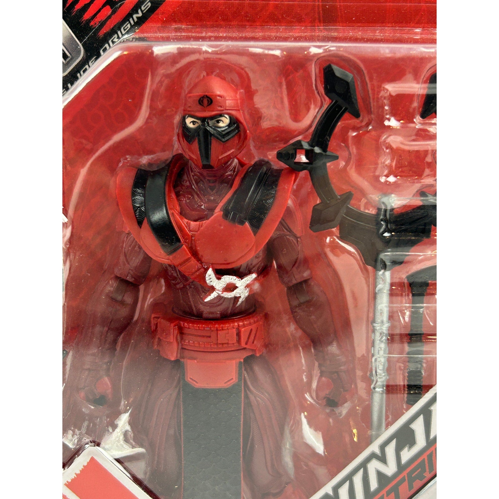 GI Joe Origins Ninja Strike Lot of 4 Storm Shadow Red Ninja Scarlett