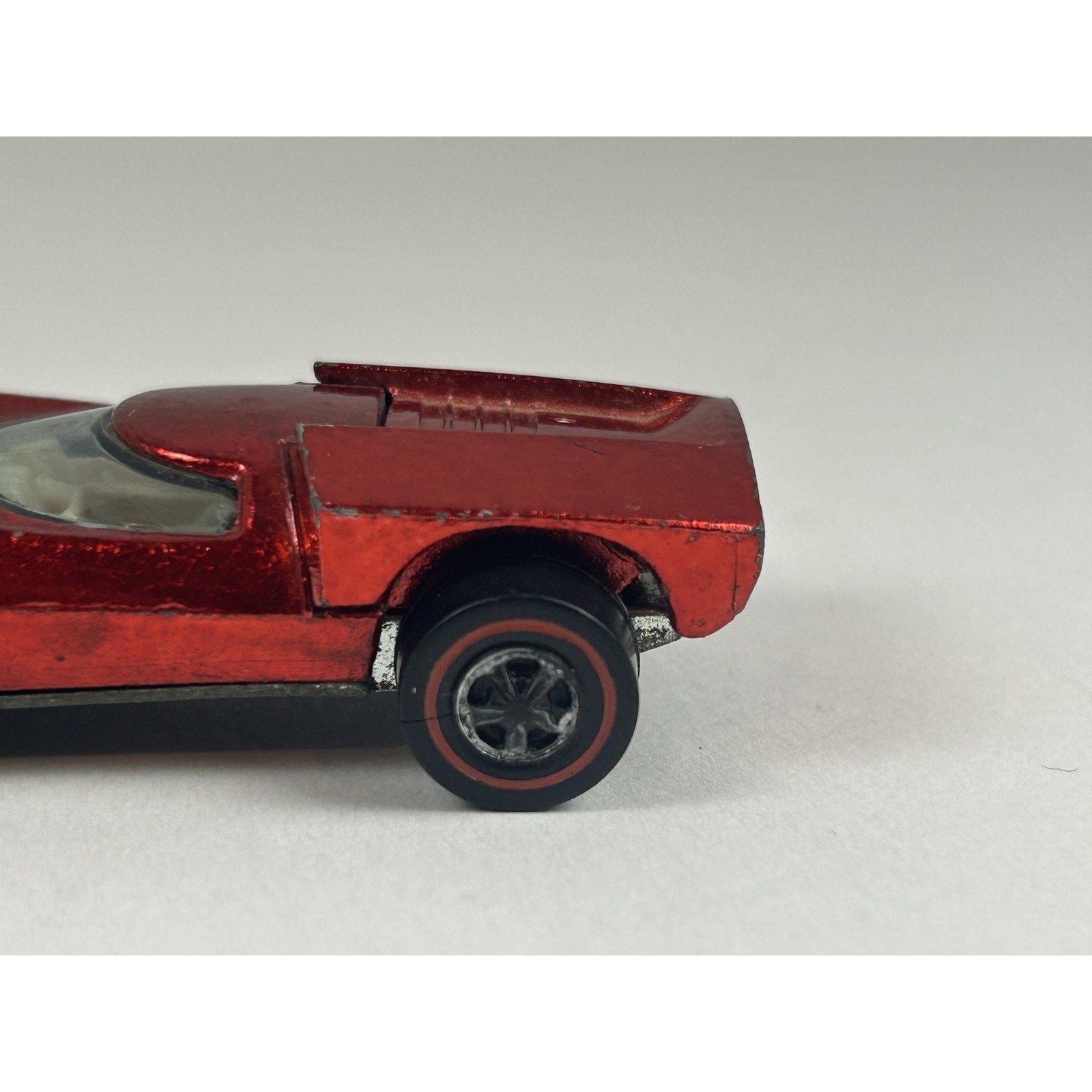 Vintage Hot Wheels Redline Turbofire Diecast Car 1969 USA Spectraflame Red