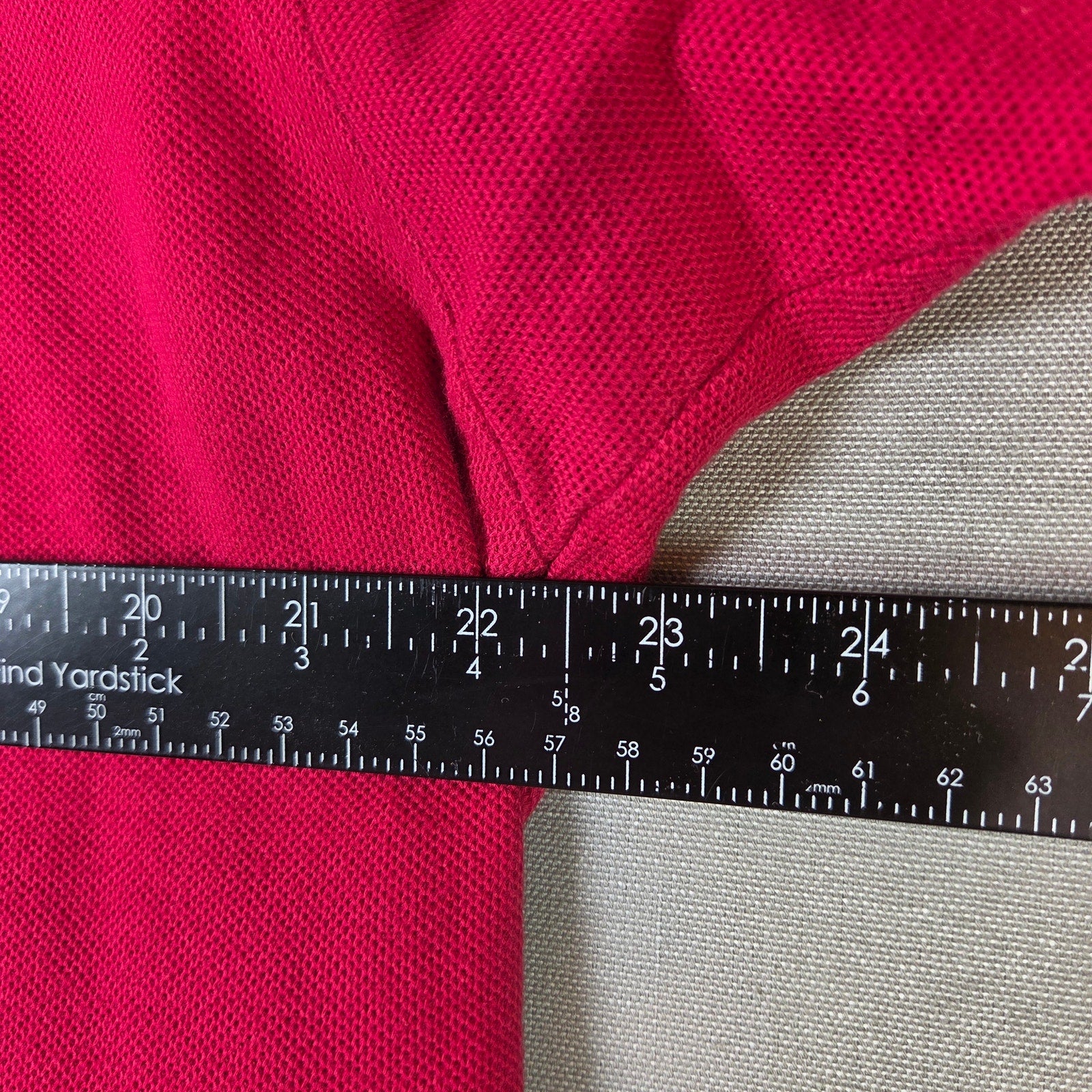 L.L. Bean Vintage Red Polo Shirt Made in USA 100% Cotton Mens Large