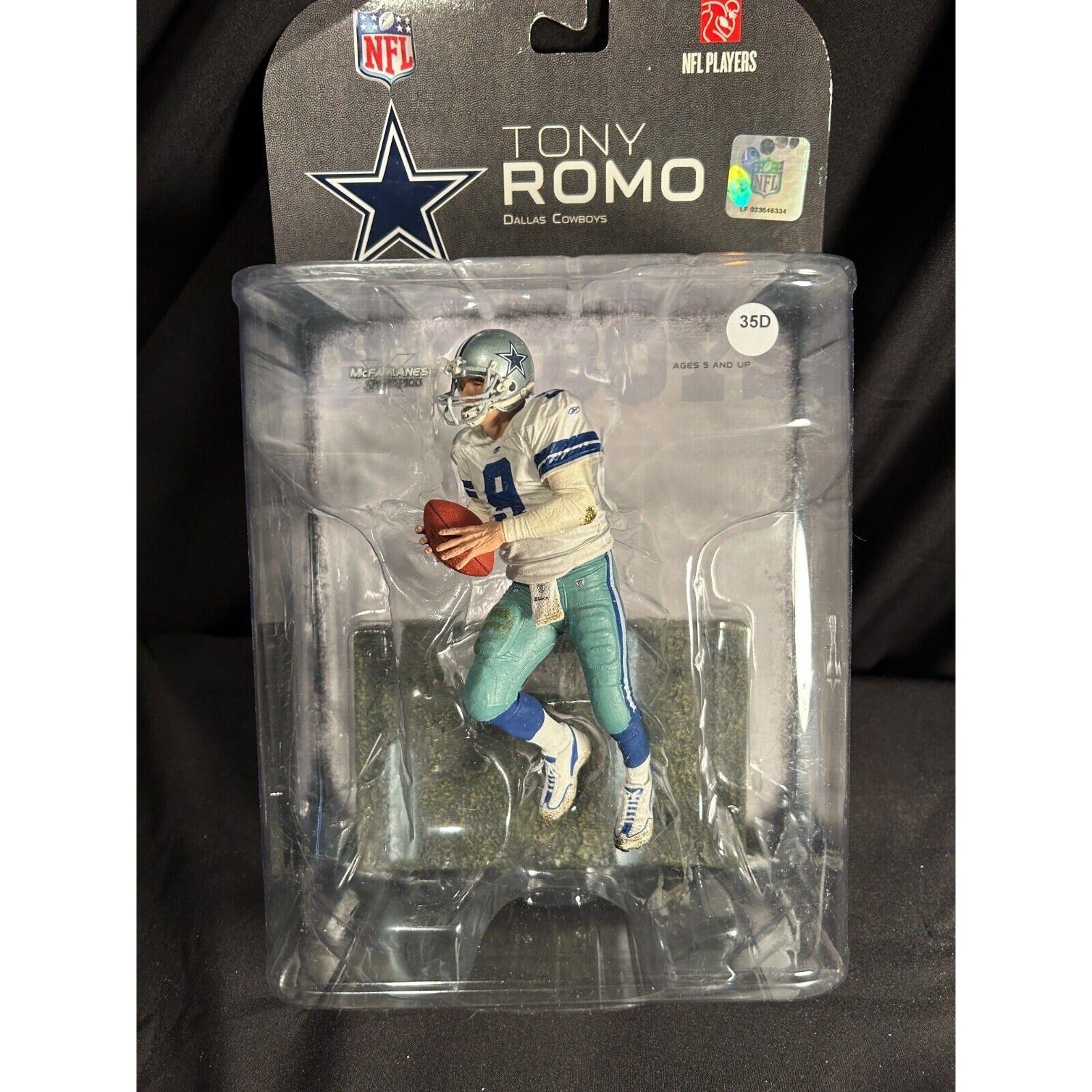 TONY ROMO McFarlane Sports Picks Figure Dallas Cowboys 2008 NEW