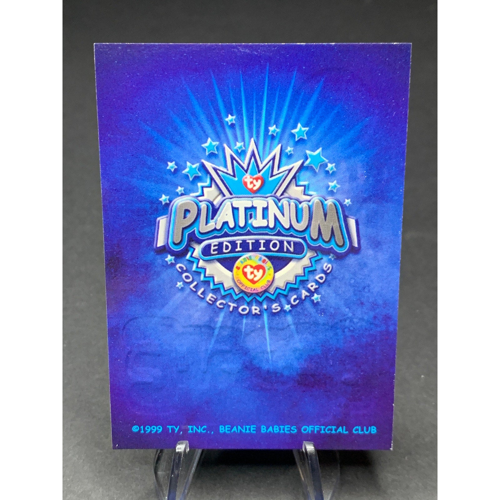 1999 Topps Ty Beanie Babies Platinum Horizontal Edition Cards Lot of 8