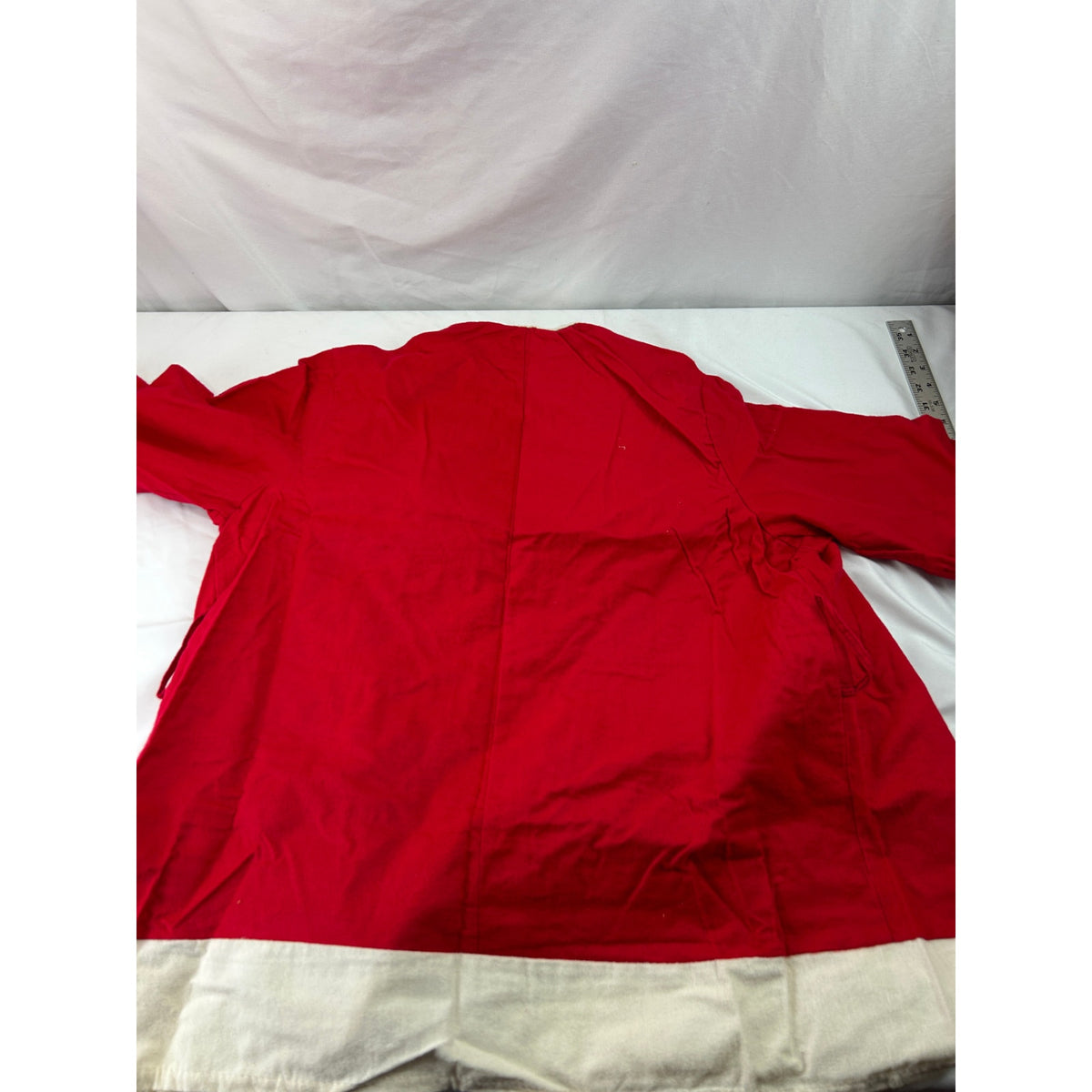 Vintage 1950s Santa Claus Suit Costume Medium 38-40 Mask Beard Box Complete