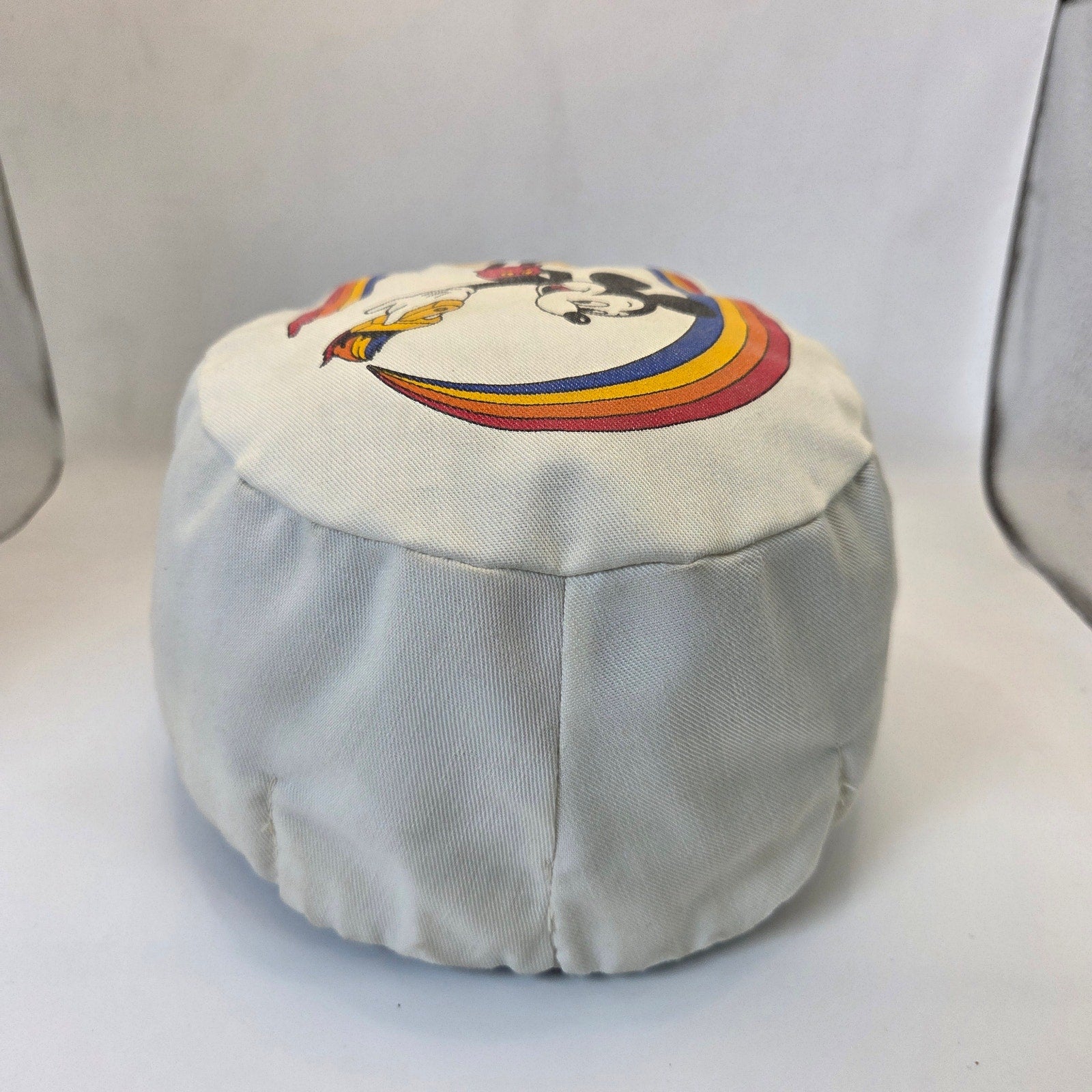 Walt Disney World 1980s Vintage Mickey Mouse Rainbow Hat USA Made