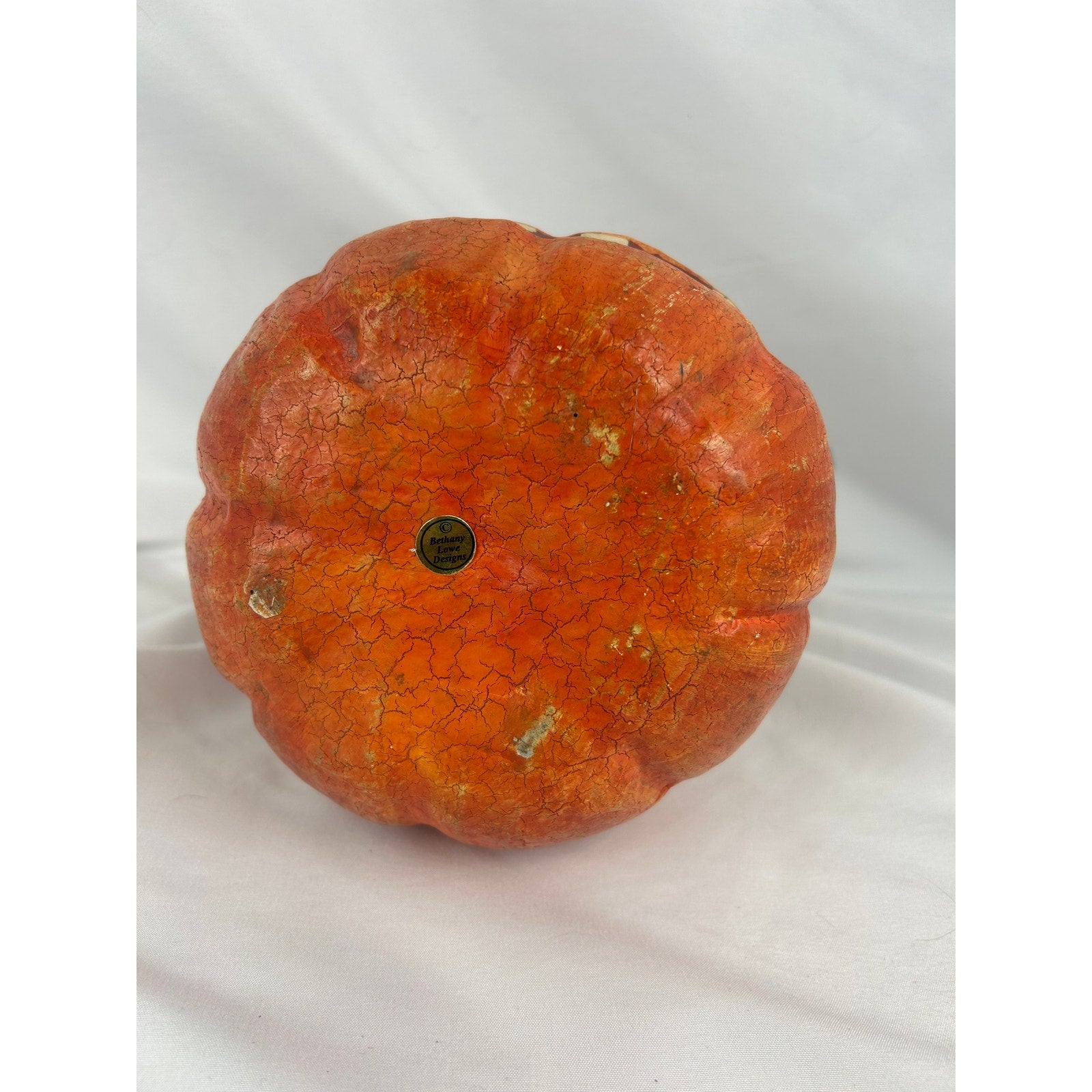 Bethany Lowe Designs Halloween Pumpkin Rider Lantern Figure Folk Art
