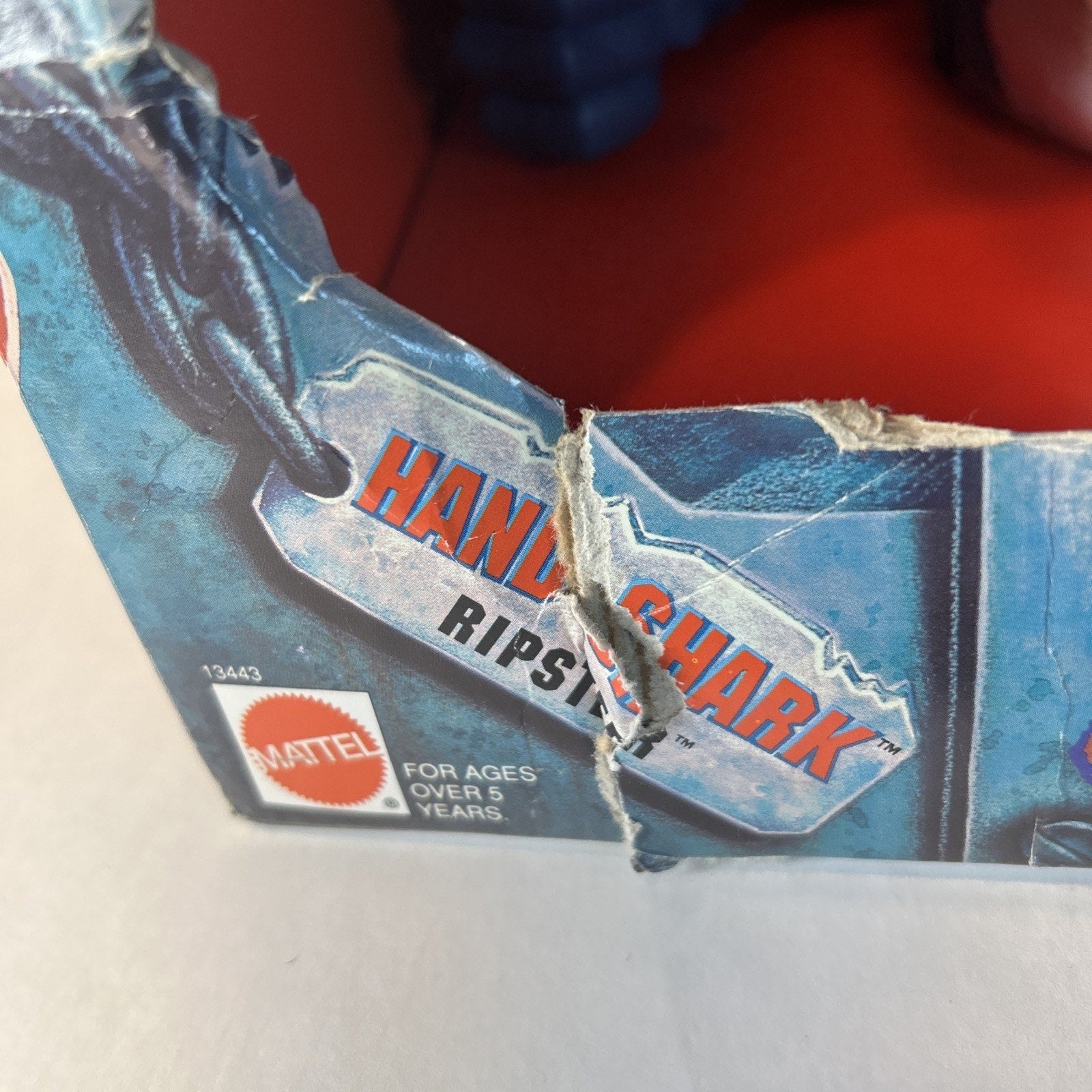 Vintage Street Sharks Hand Shark Ripster Action Figure Mattel 1995 New