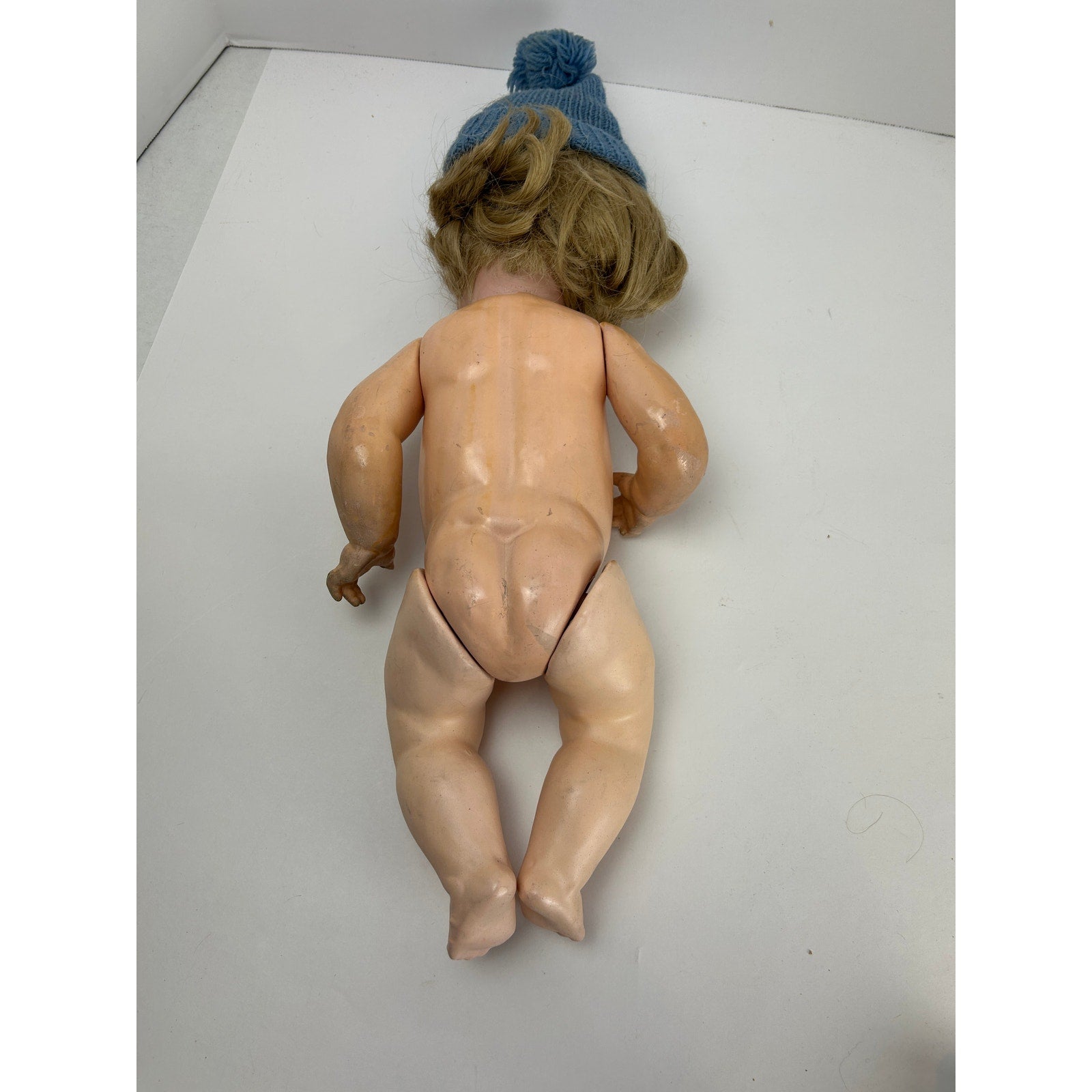 Antique Kestner 257 bisque baby 18in Germany sleep eyes open mouth