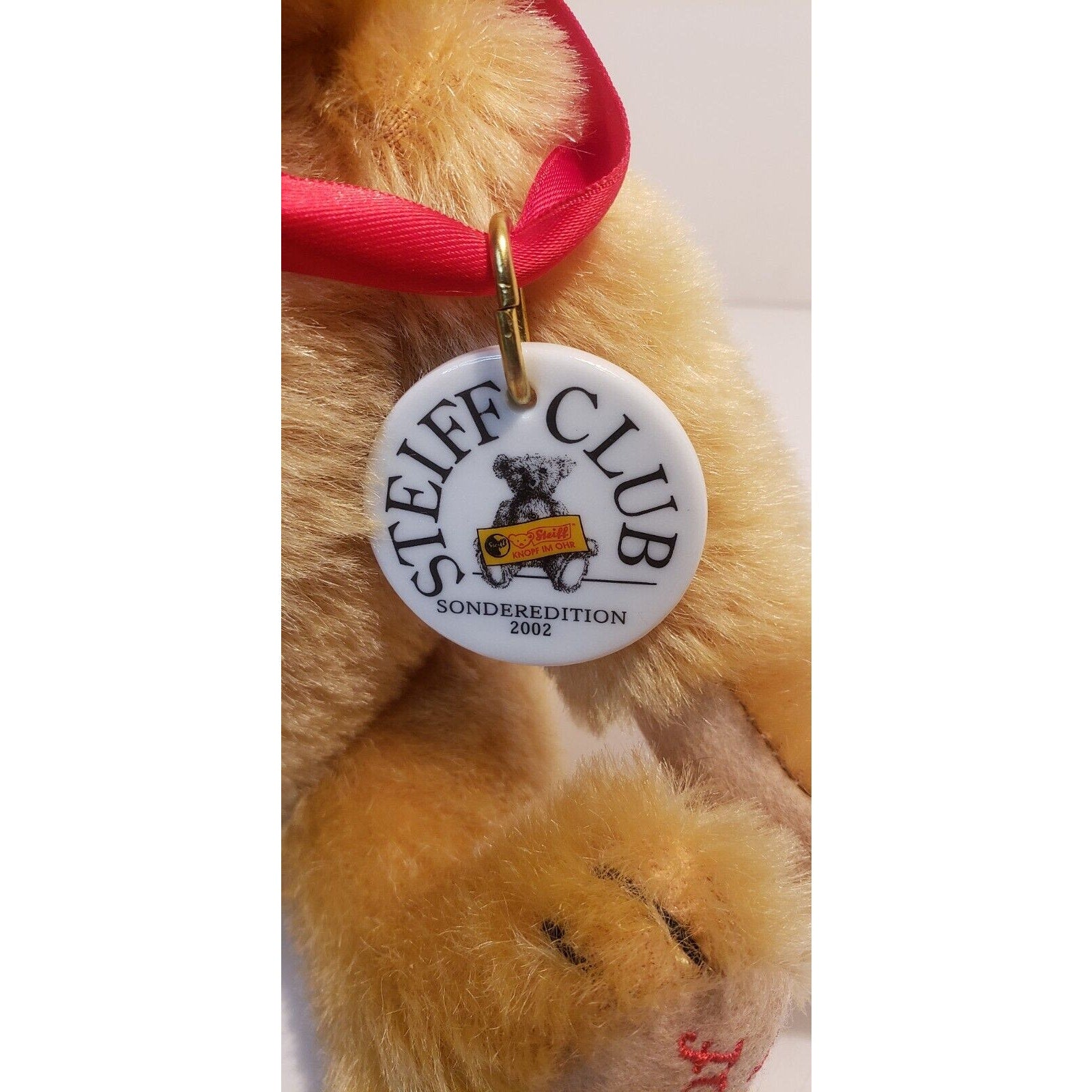 Steiff Club Sonderedition 2002 Teddy Bear 10 Years Anniversary 9" Jointed