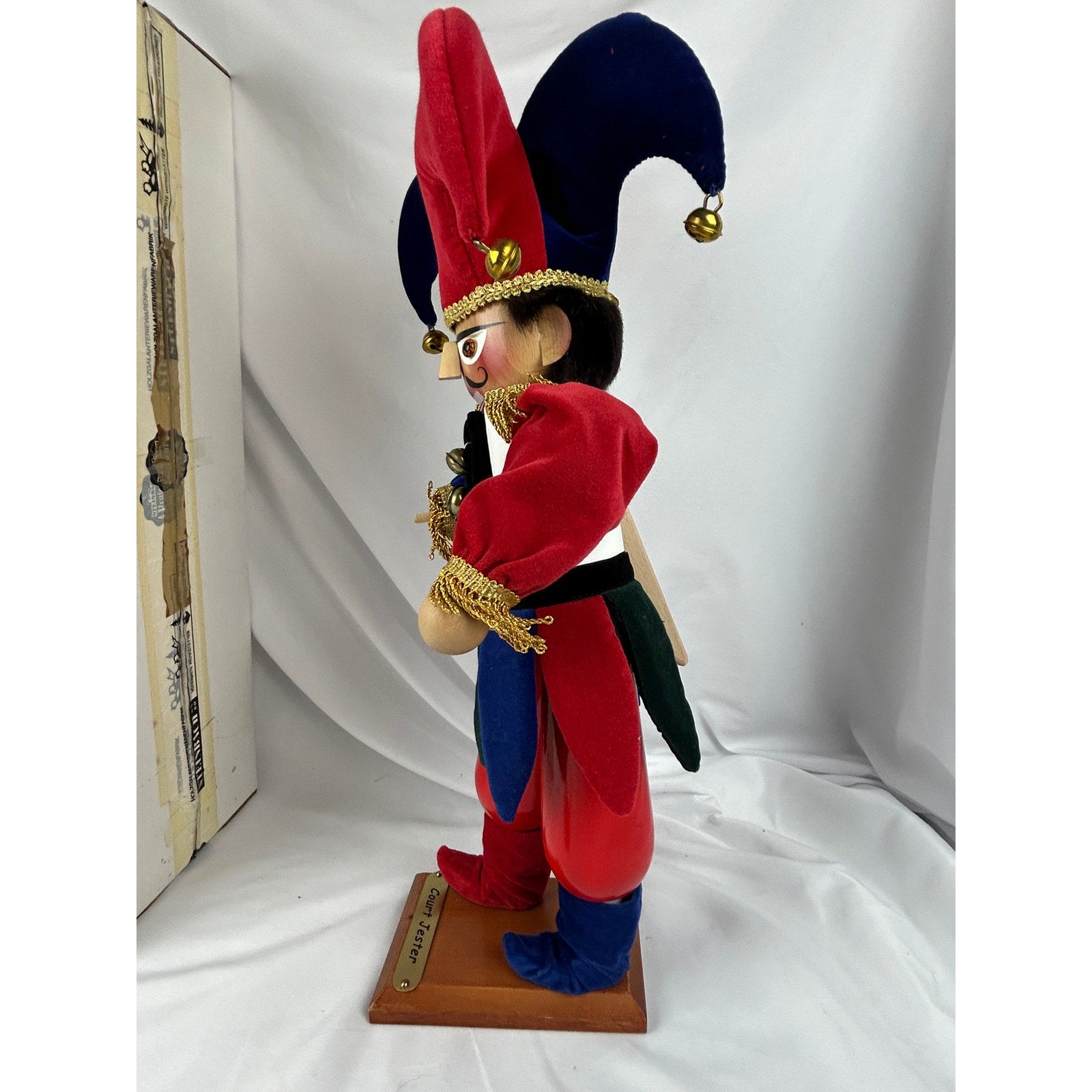 Steinbach Court Jester Nutcracker Ltd 274/7500 Adrian Taron Box Tags Germany