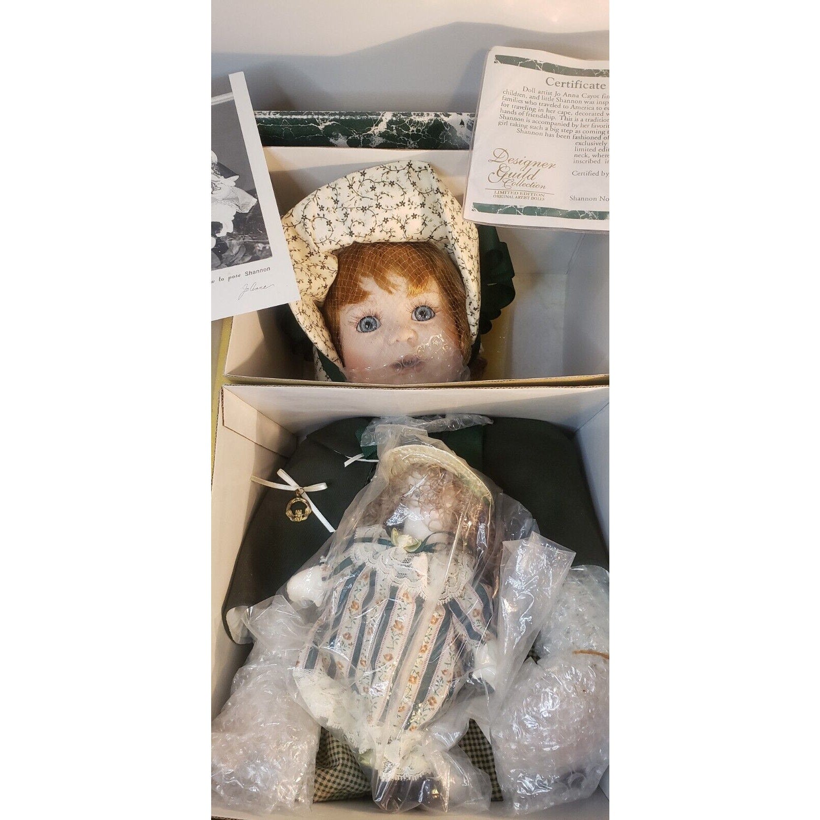 DESIGNER GUILD COLL. “SHANNON” BY JO ANNA CAYOT Lim Ed 215/2000 COA 22"