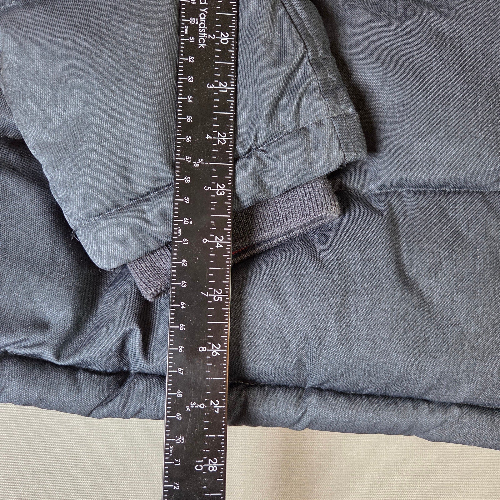 Tommy Hilfiger Men's XXL Hooded Puffer Winter Coat Jacket Gray