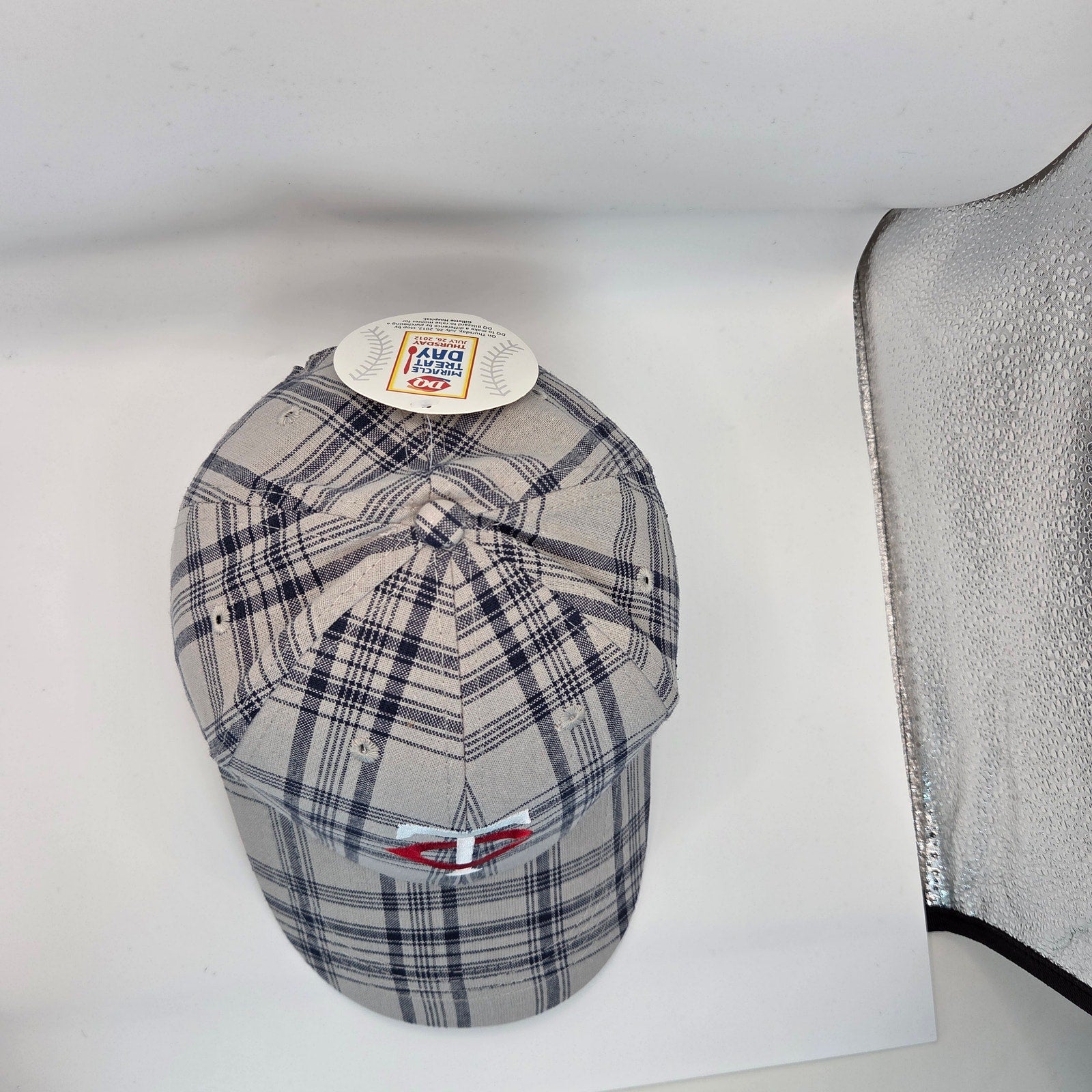 Minnesota Twins 2012 Opening Day Hat Plaid DQ Promo New w/Tag MLB Giveaway