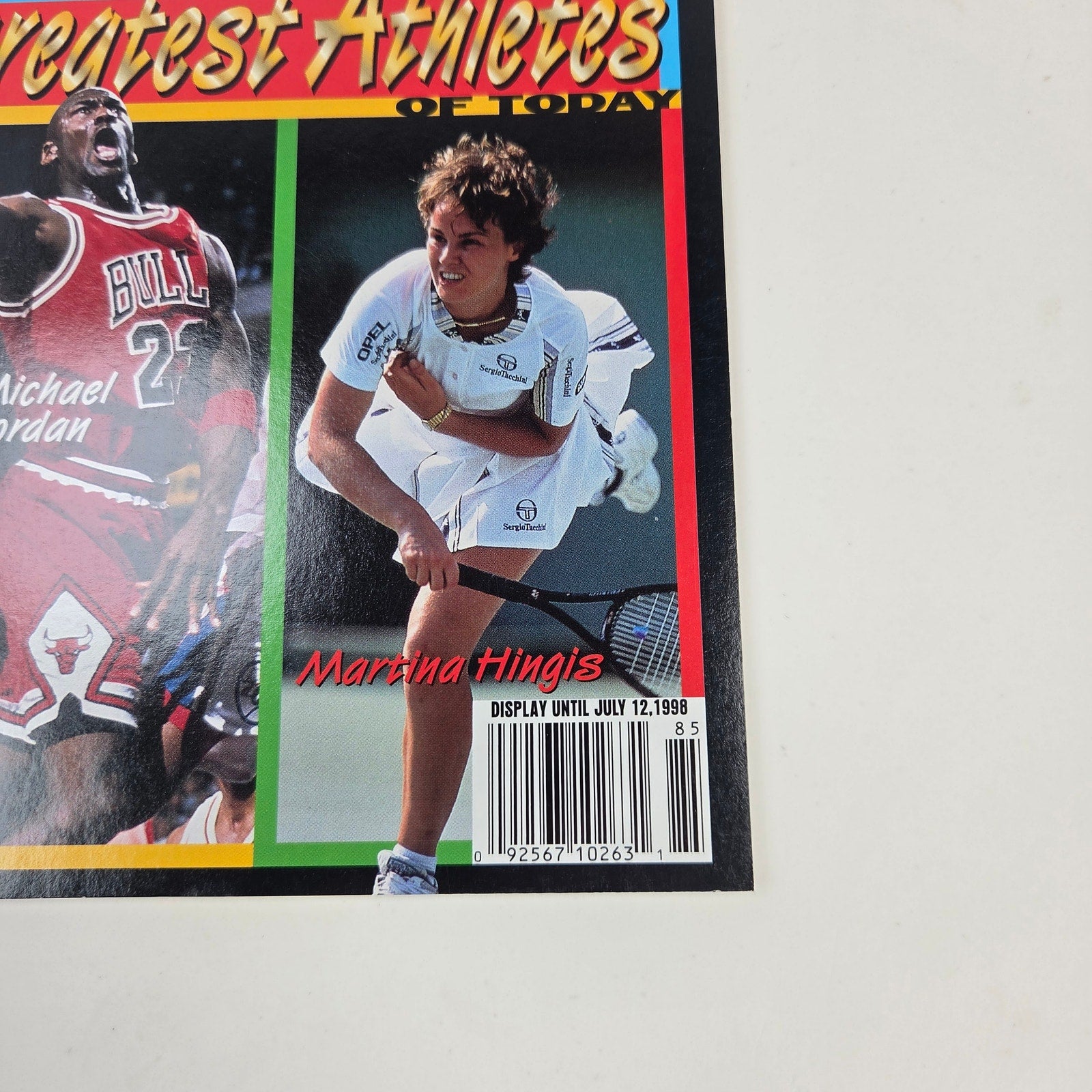 Sports Illustrated For Kids Extra 1998 50 Greatest Athletes Jordan Poster