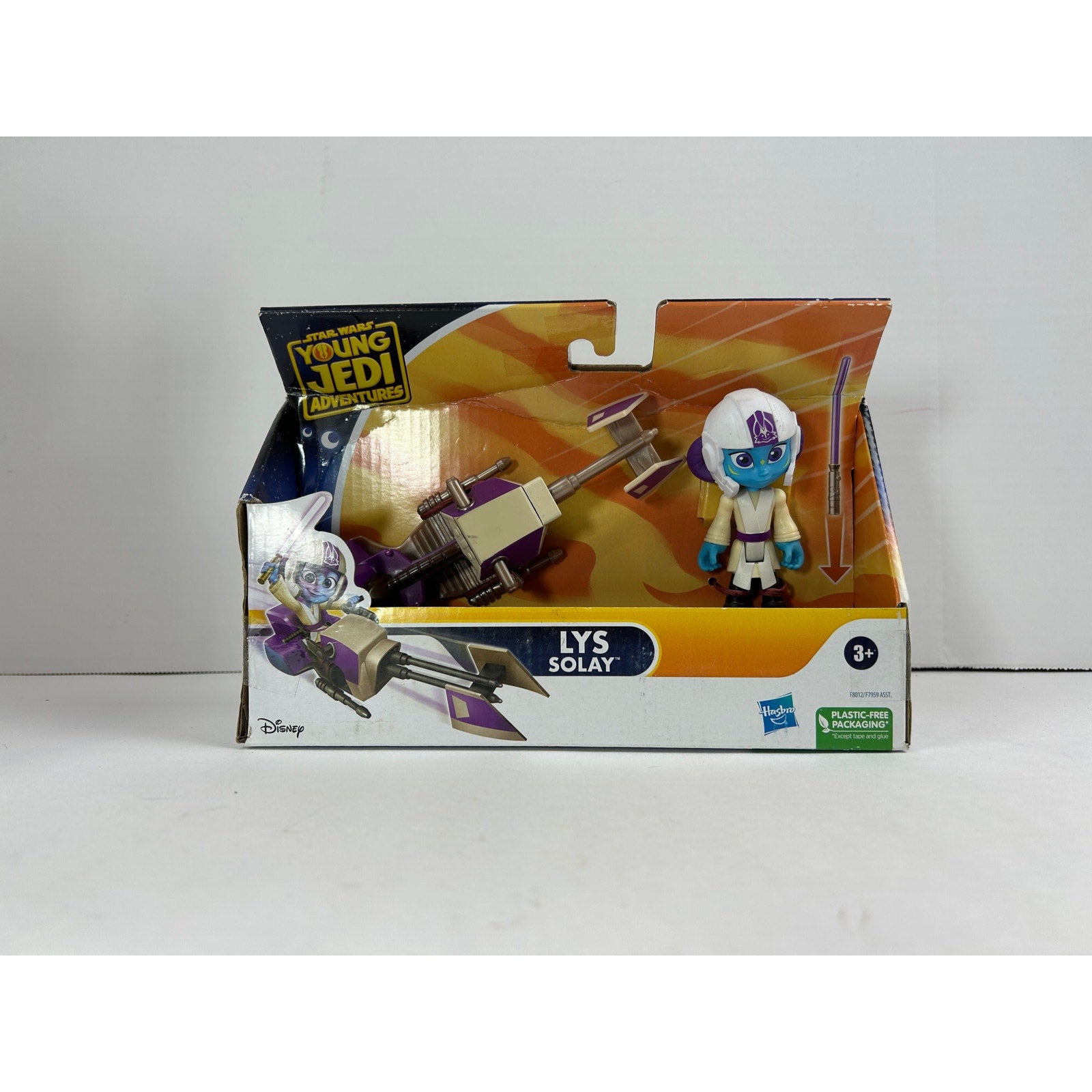 Star Wars Young Jedi Adventures Lot of 5 Yoda Kai Nubs Lys Figures & Speeder
