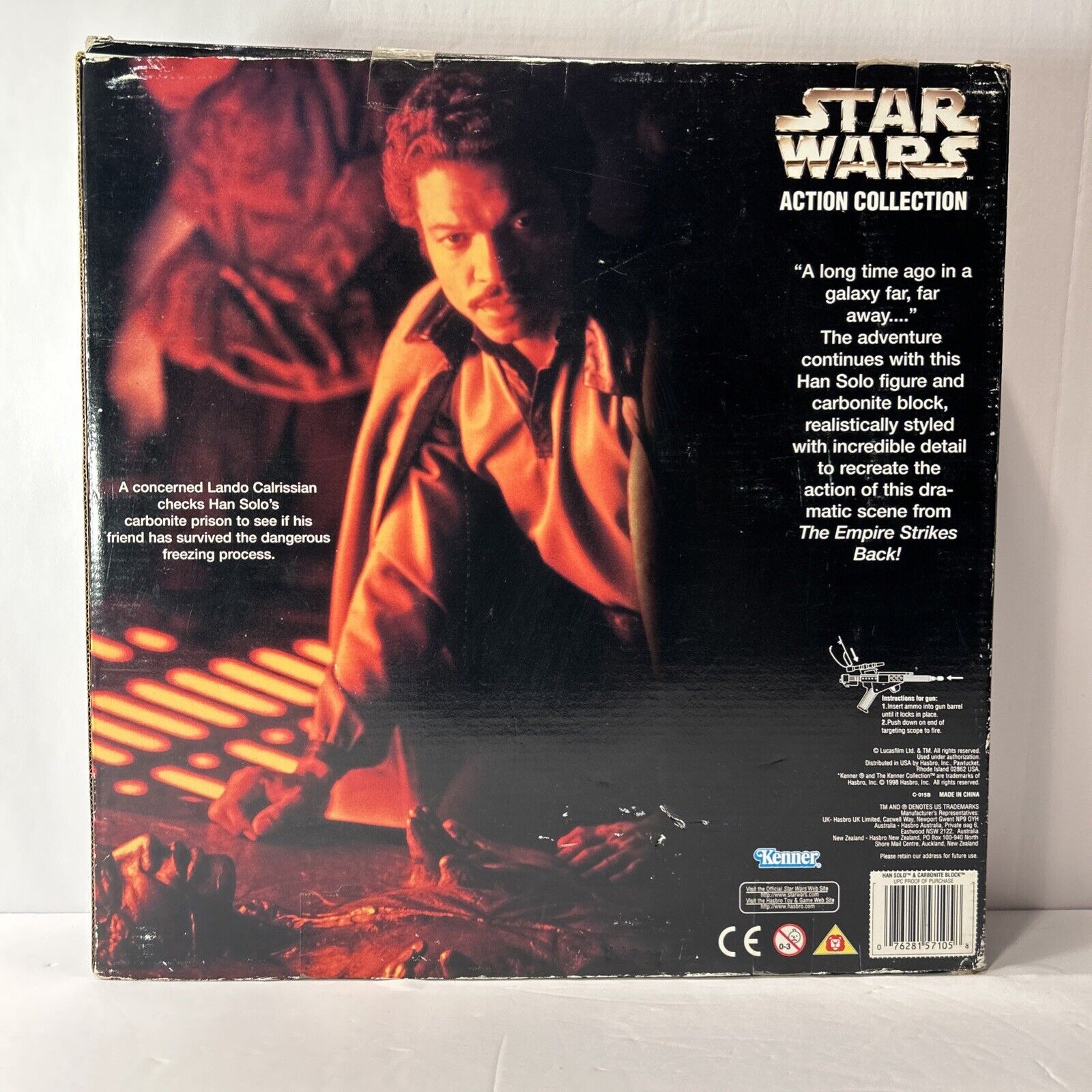 Star Wars The Empire Strikes Back Series Han Solo As Prisoner & Carbonite Block