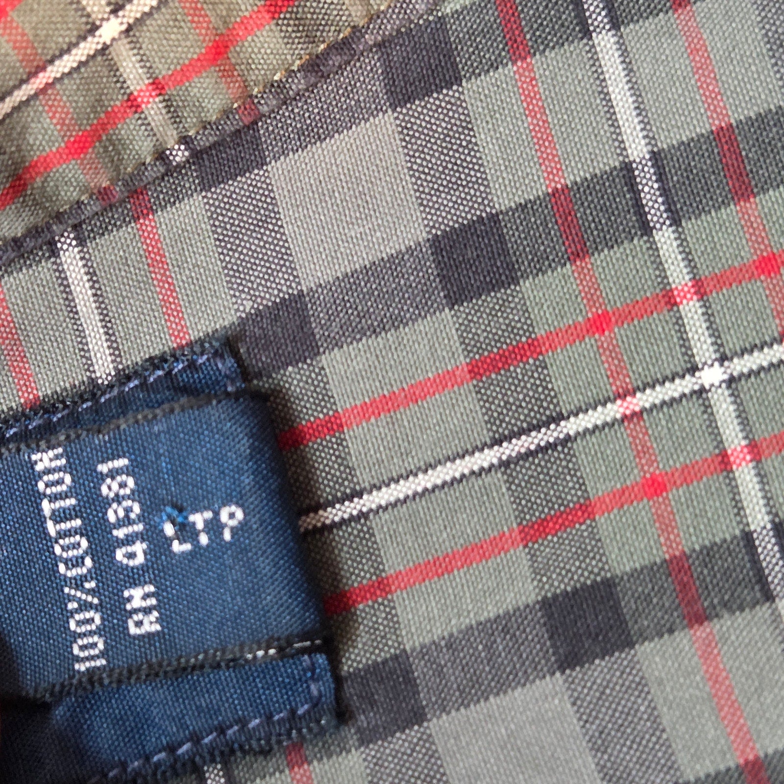 Ralph Lauren Classic Fit Plaid Button Down Shirt XL 17½ Cotton Long Sleeve