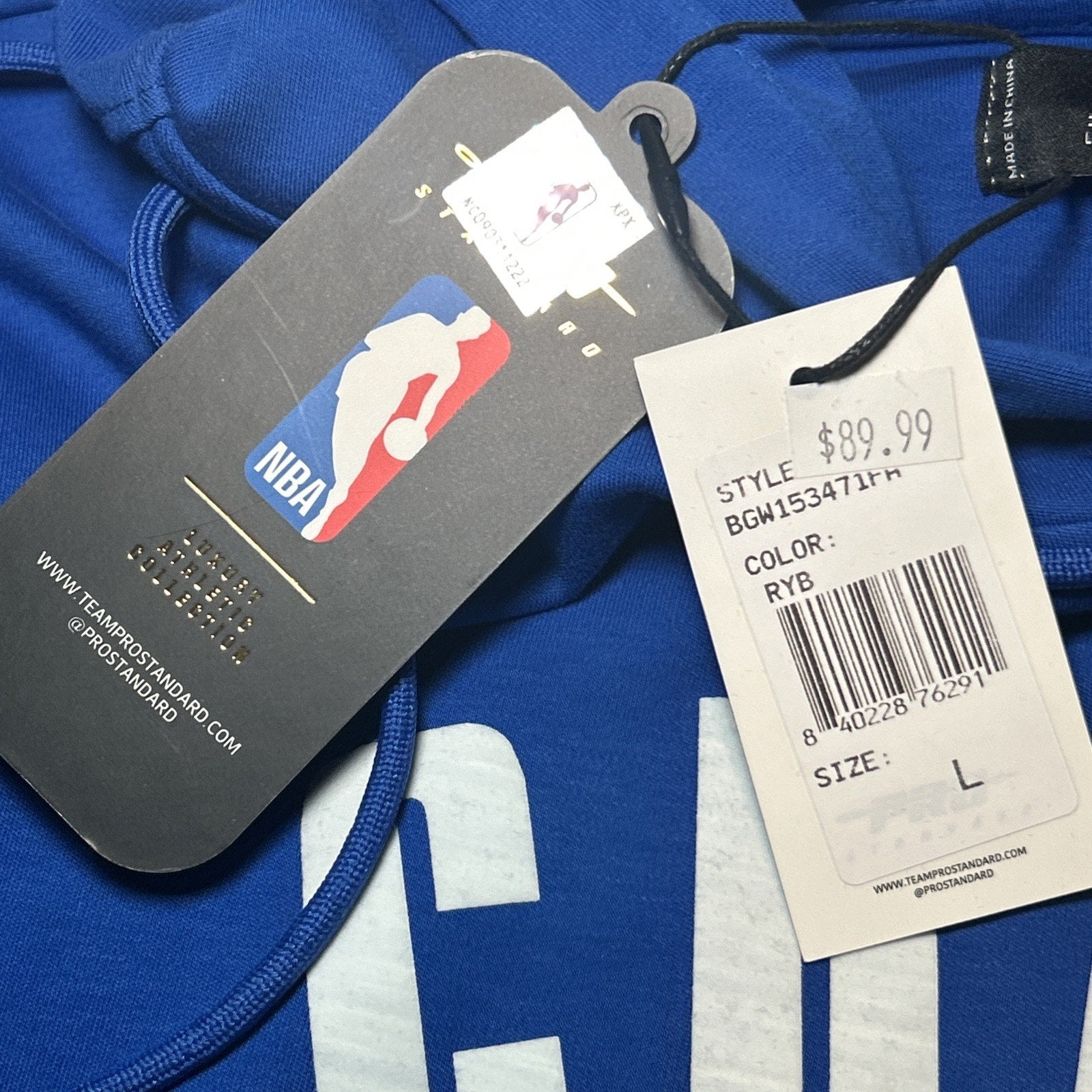 Stephen Curry #30 Golden State Warriors Pro Standard Hoodie NBA Short Sleeve - L