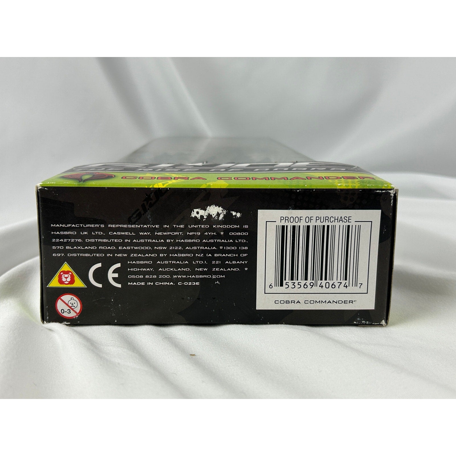 GI Joe Rise of Cobra Cobra Commander Masked 12 Inch Figure Hasbro