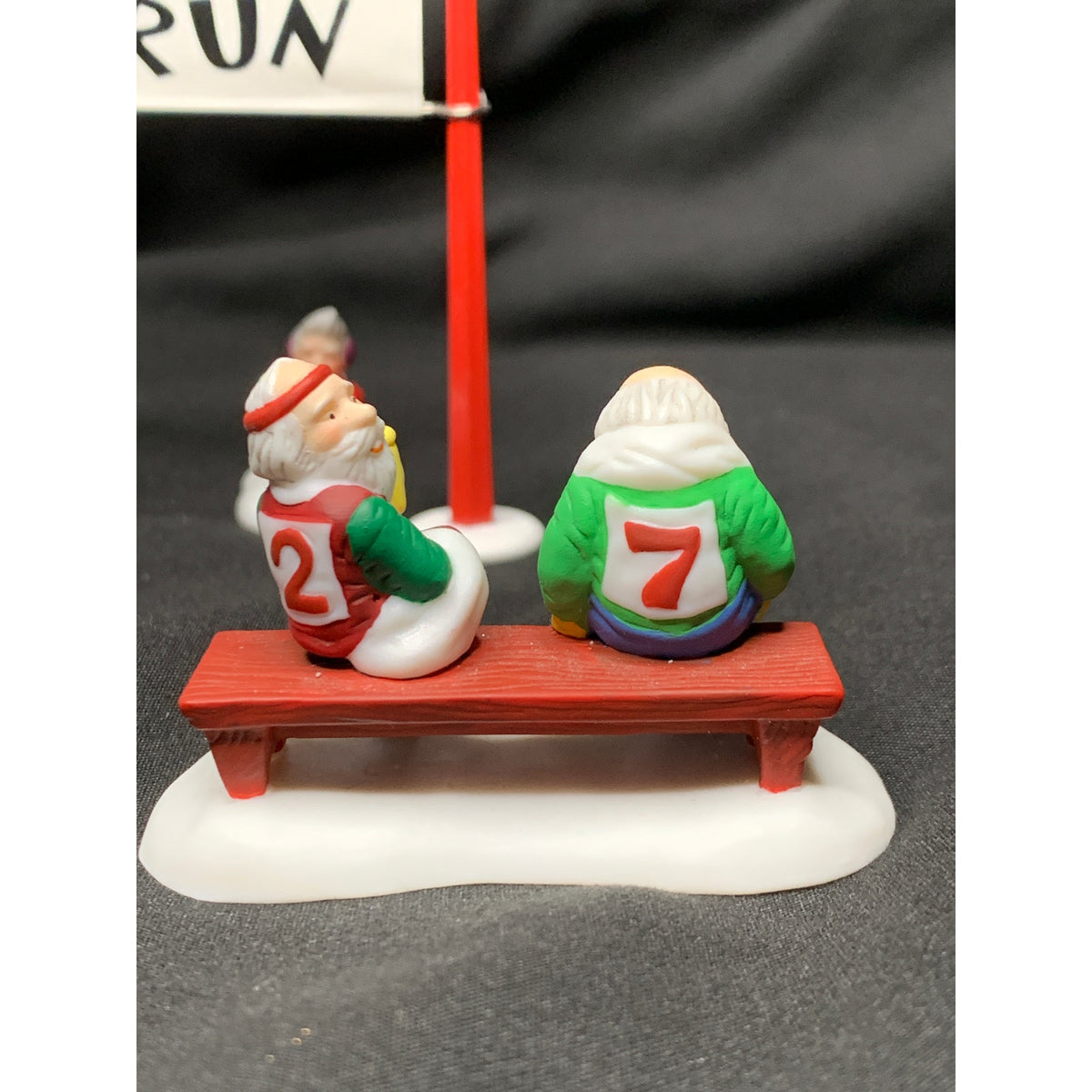 Dept 56 Christmas Fun Run 56434 North Pole Series Set of 6 Retired 1998