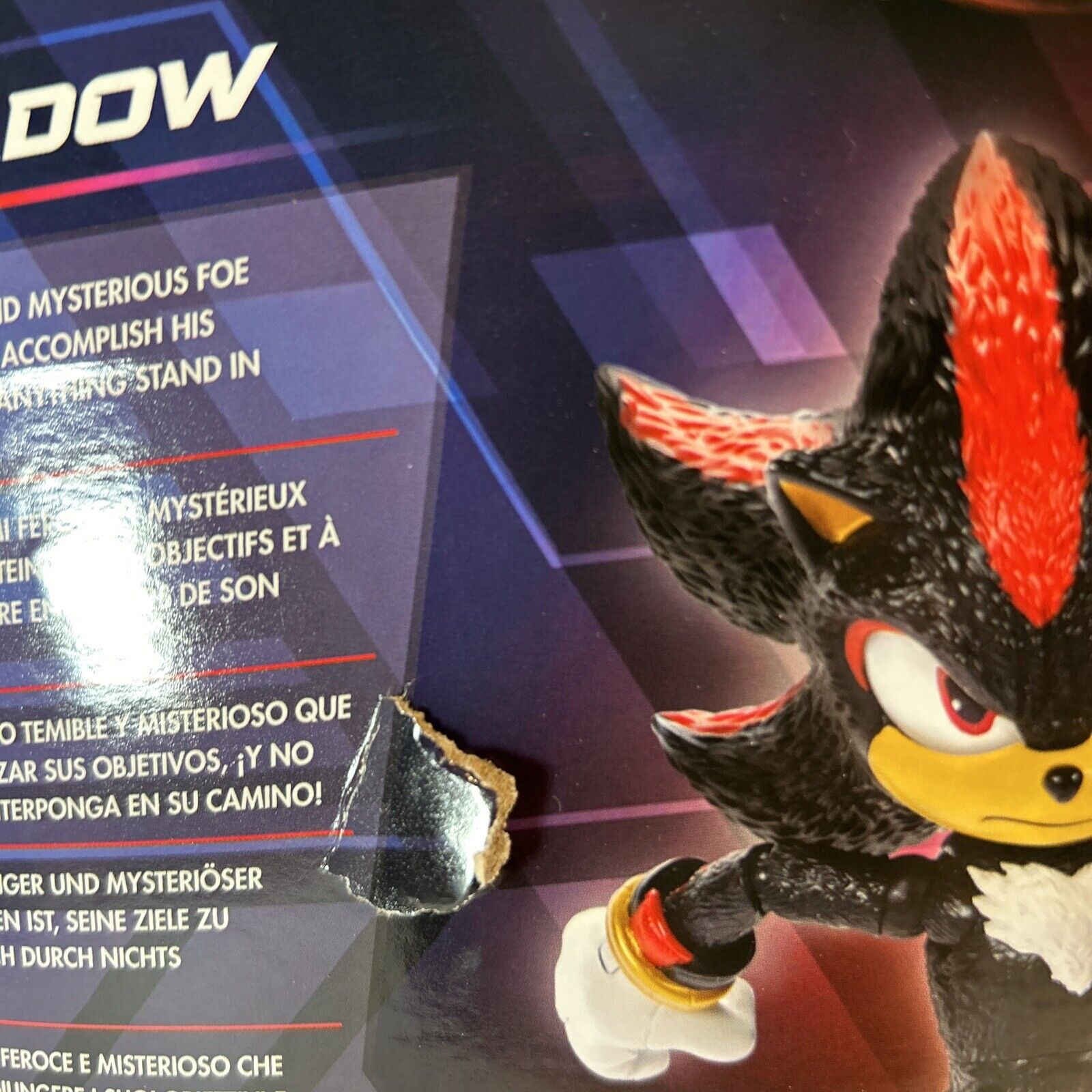 Sonic the Hedgehog 3 Action Figure Lot – Sonic, Tails, Shadow + Mini Sonic JAKKS