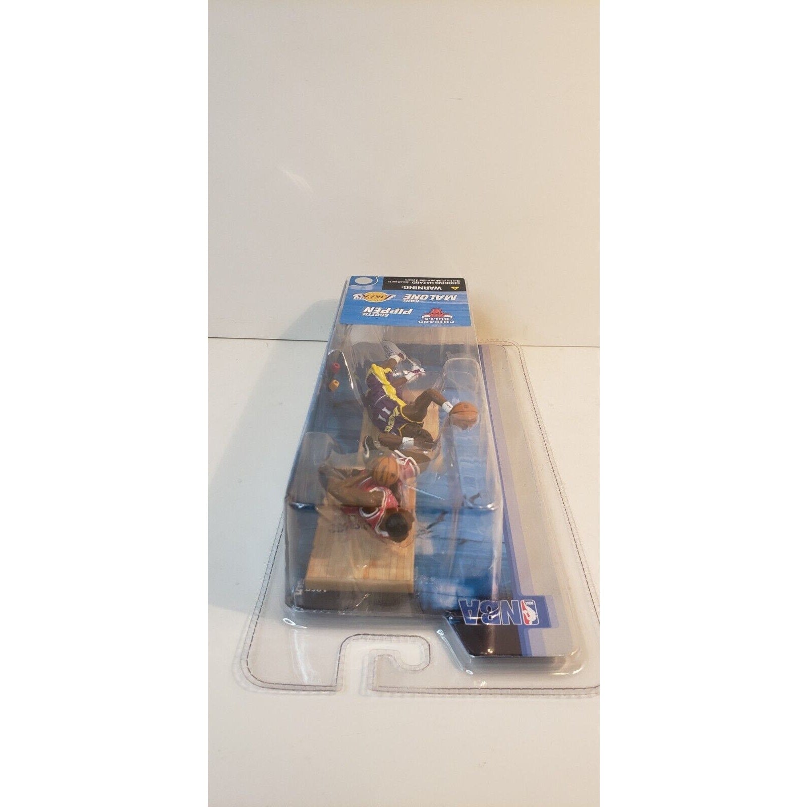 Scottie Pippen Karl Malone Bulls & Lakers 3" McFarlane 2-pack NEW