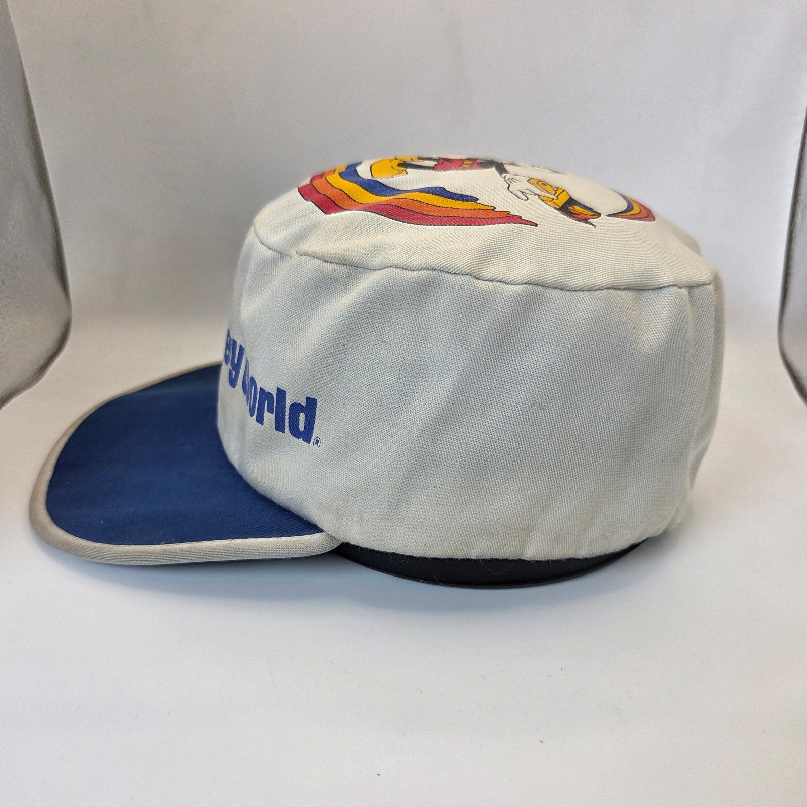 Walt Disney World 1980s Vintage Mickey Mouse Rainbow Hat USA Made