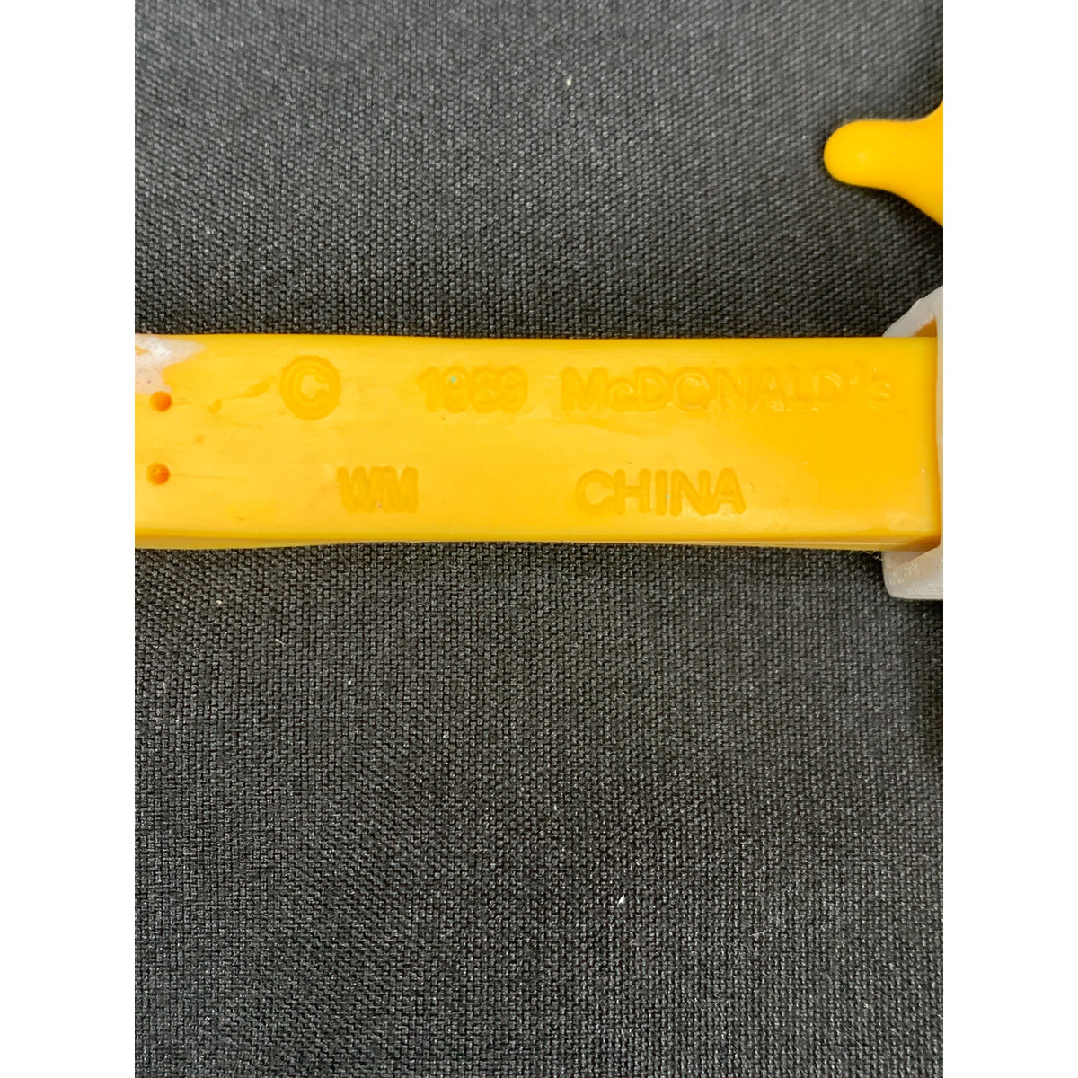 1989 McDonalds Fry Benders Bendable French Fry Music Headphones Toy