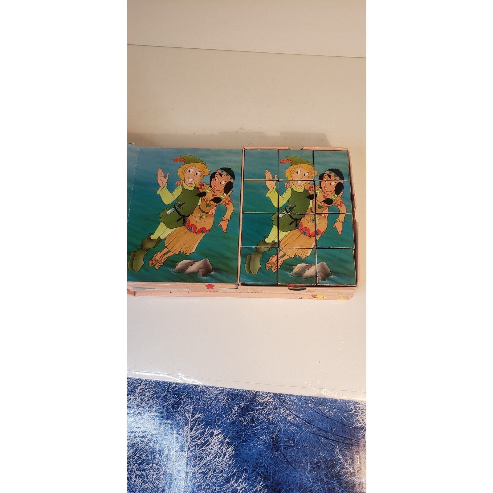 Peter Pan Cubopuzzles Interactive Puzzle Book Spanish Edition 2006