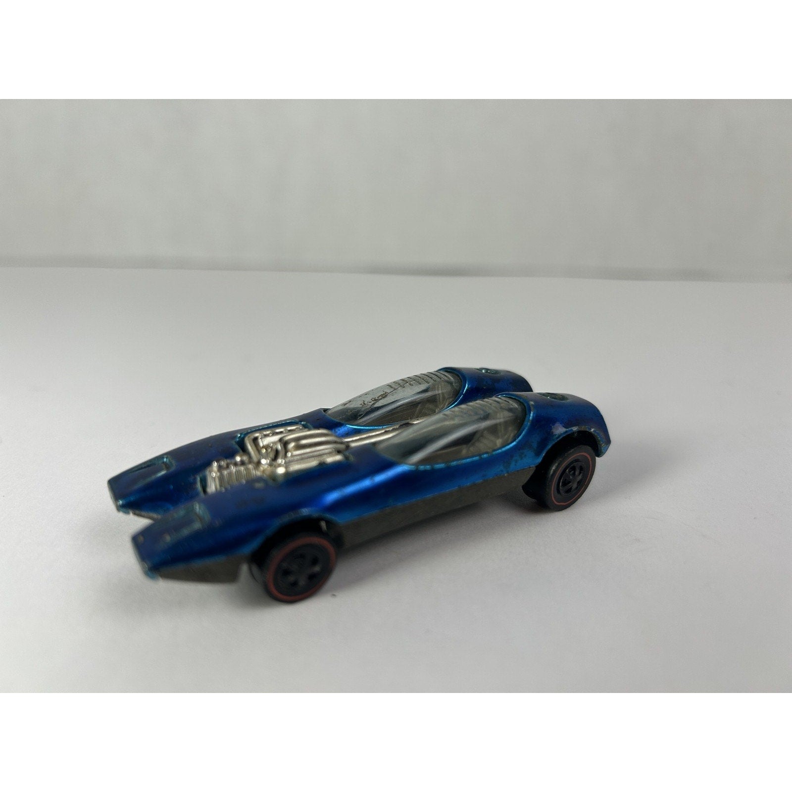 Vintage Hot Wheels Redline 1969 Splittin' Image Mattel Diecast Car W/Badge