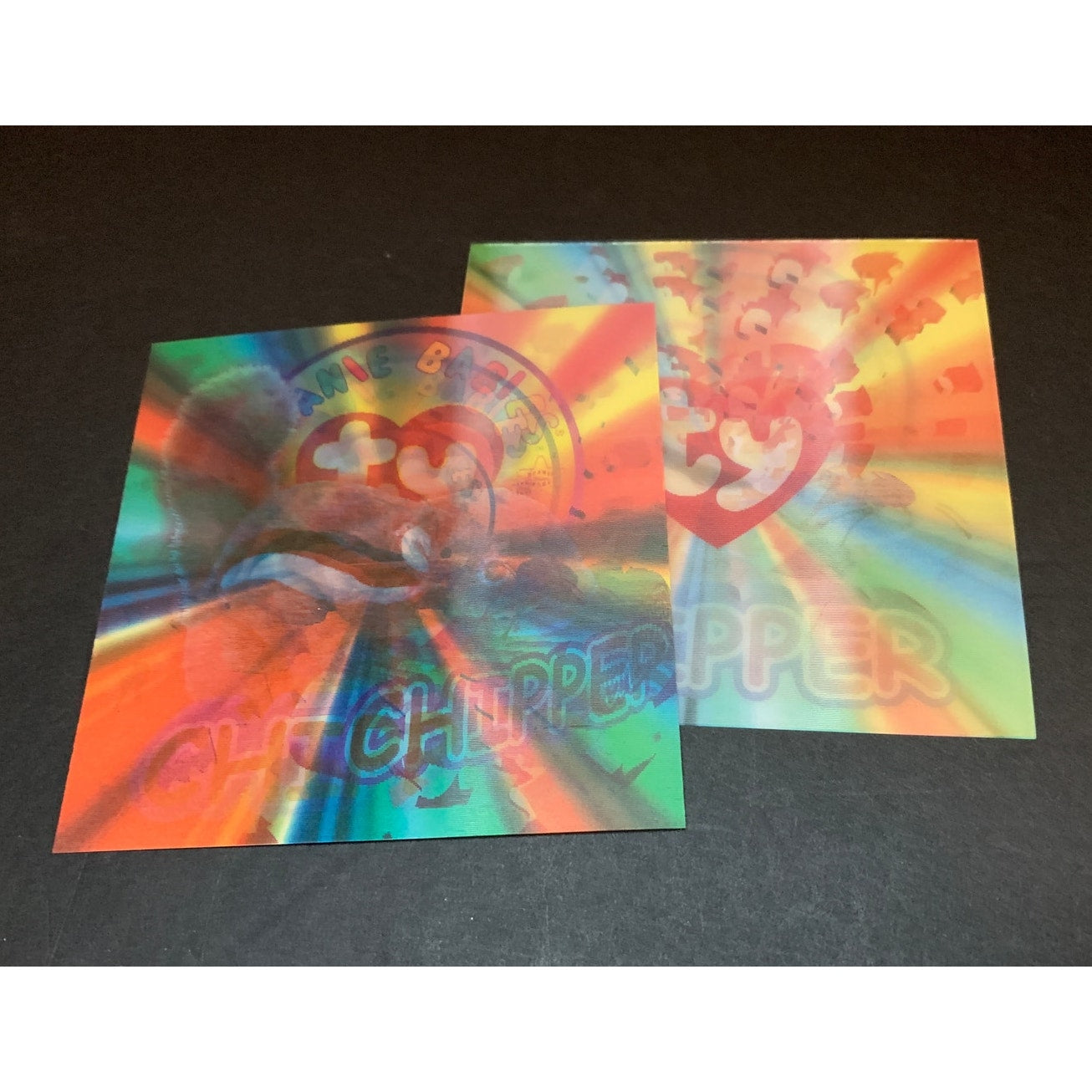 1999 Ty Beanie Babies BBOC Series 4 Lenticular Hologram Card Lot Of 21